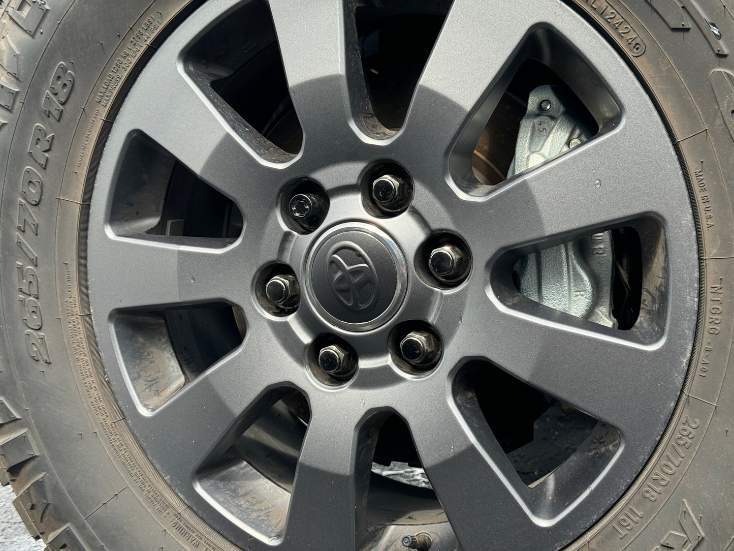 OEM Wheel Cap Overlays - 2024+ Land Cruiser / Tacoma / 2025+ 4Runner