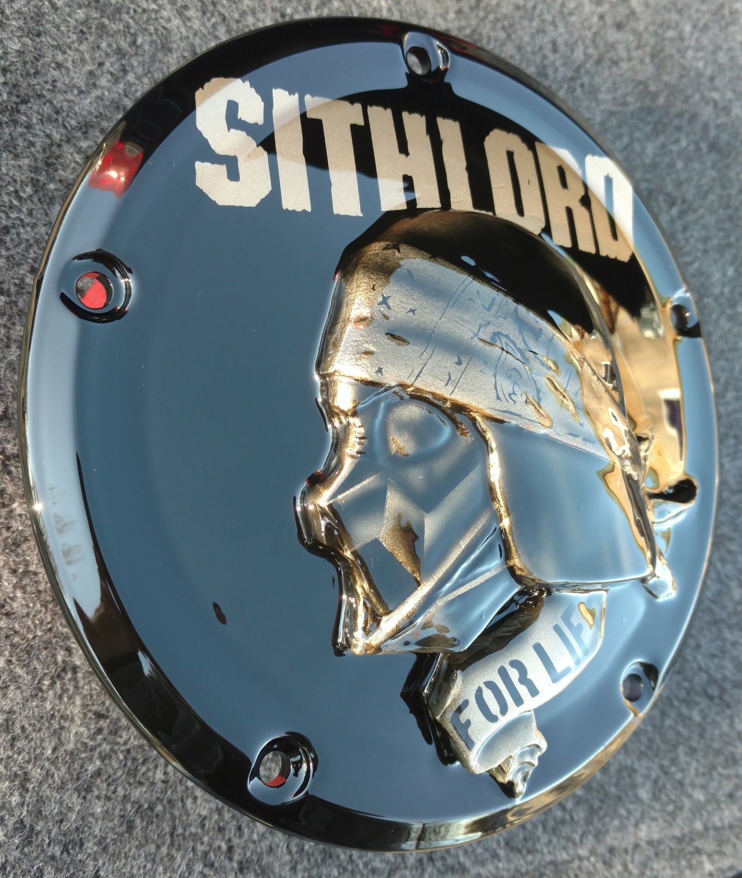Harley Davidson derby clutch cover Sith Lord