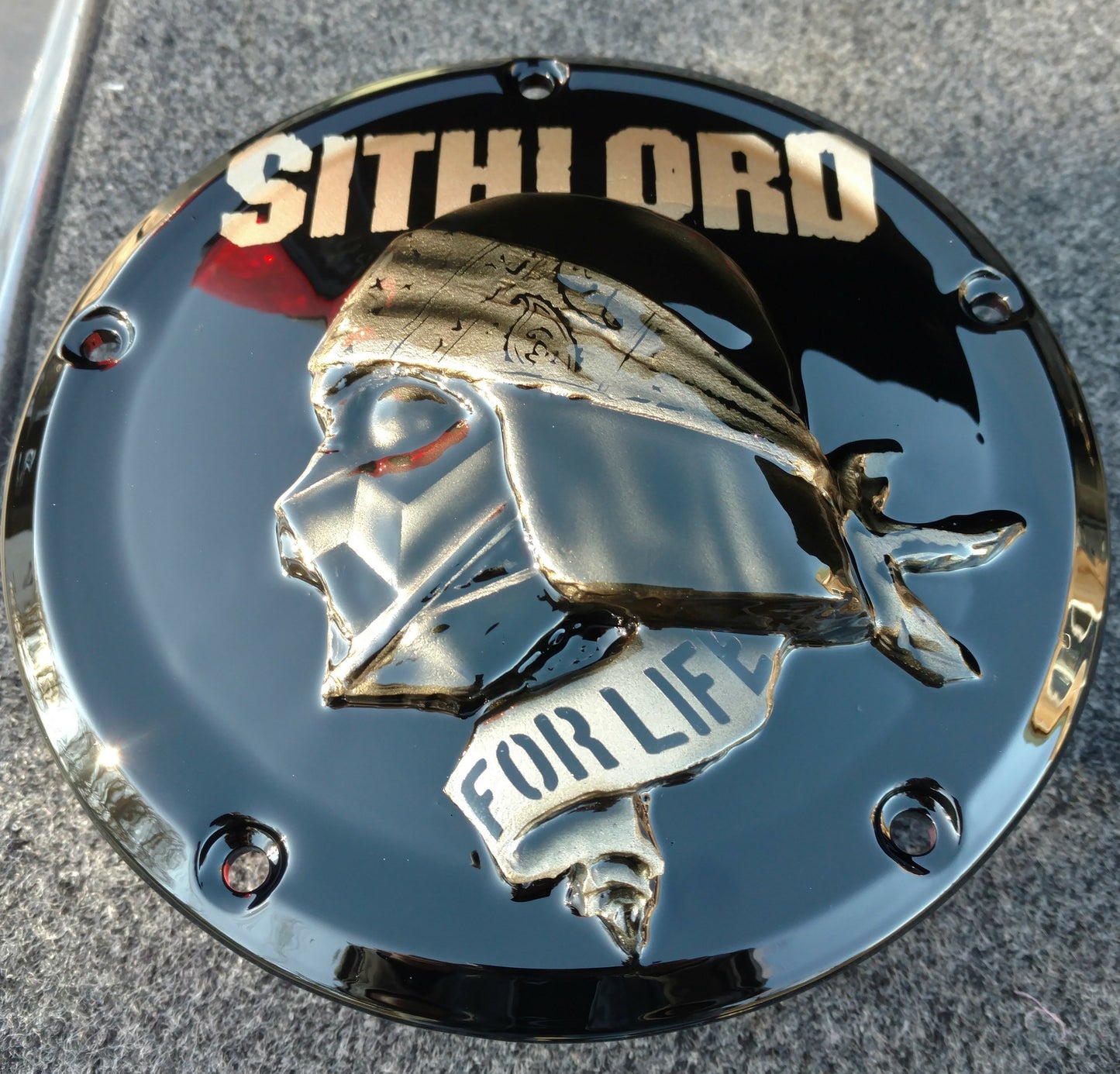 Harley Davidson derby clutch cover Sith Lord