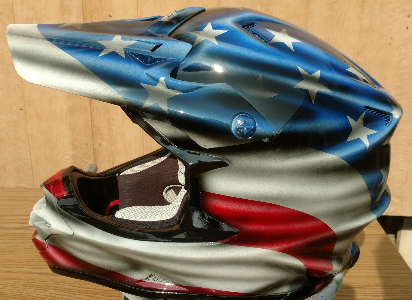 Harley Full face Shoei American Flag