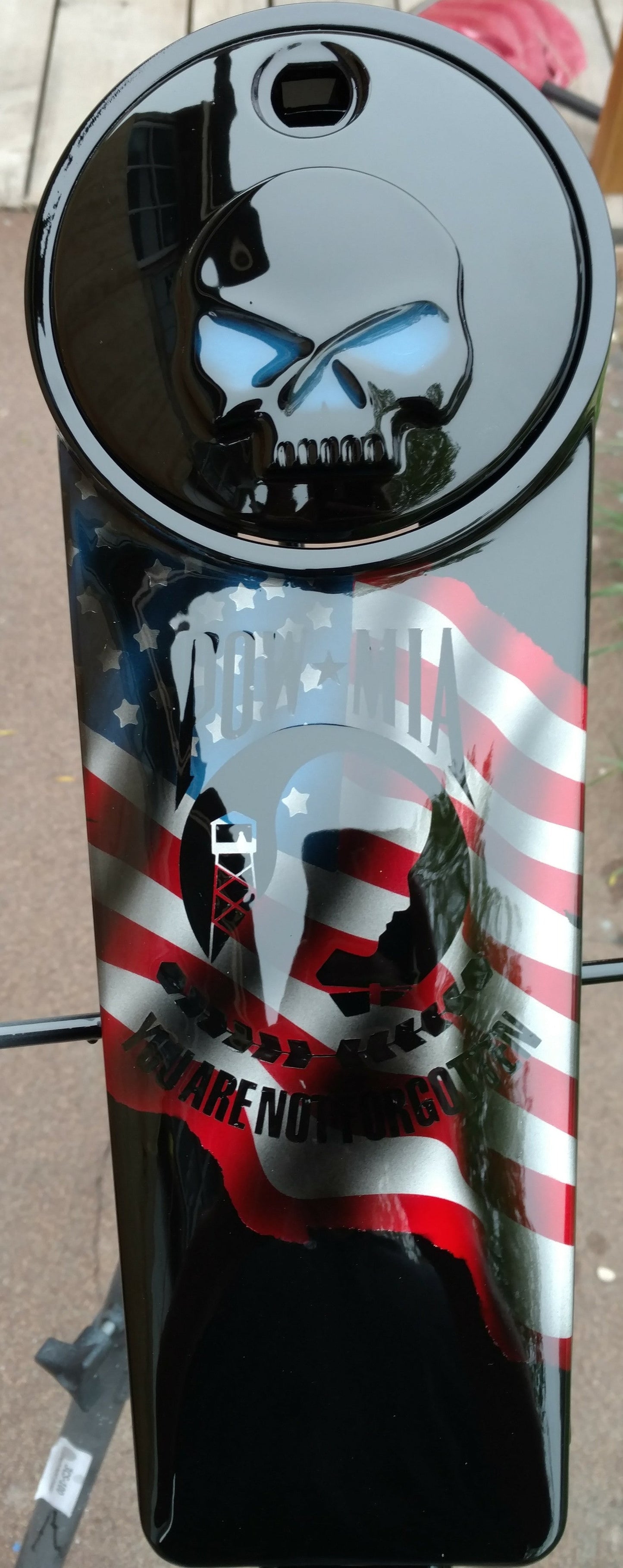 Harley Full color POW MIA tribute console
