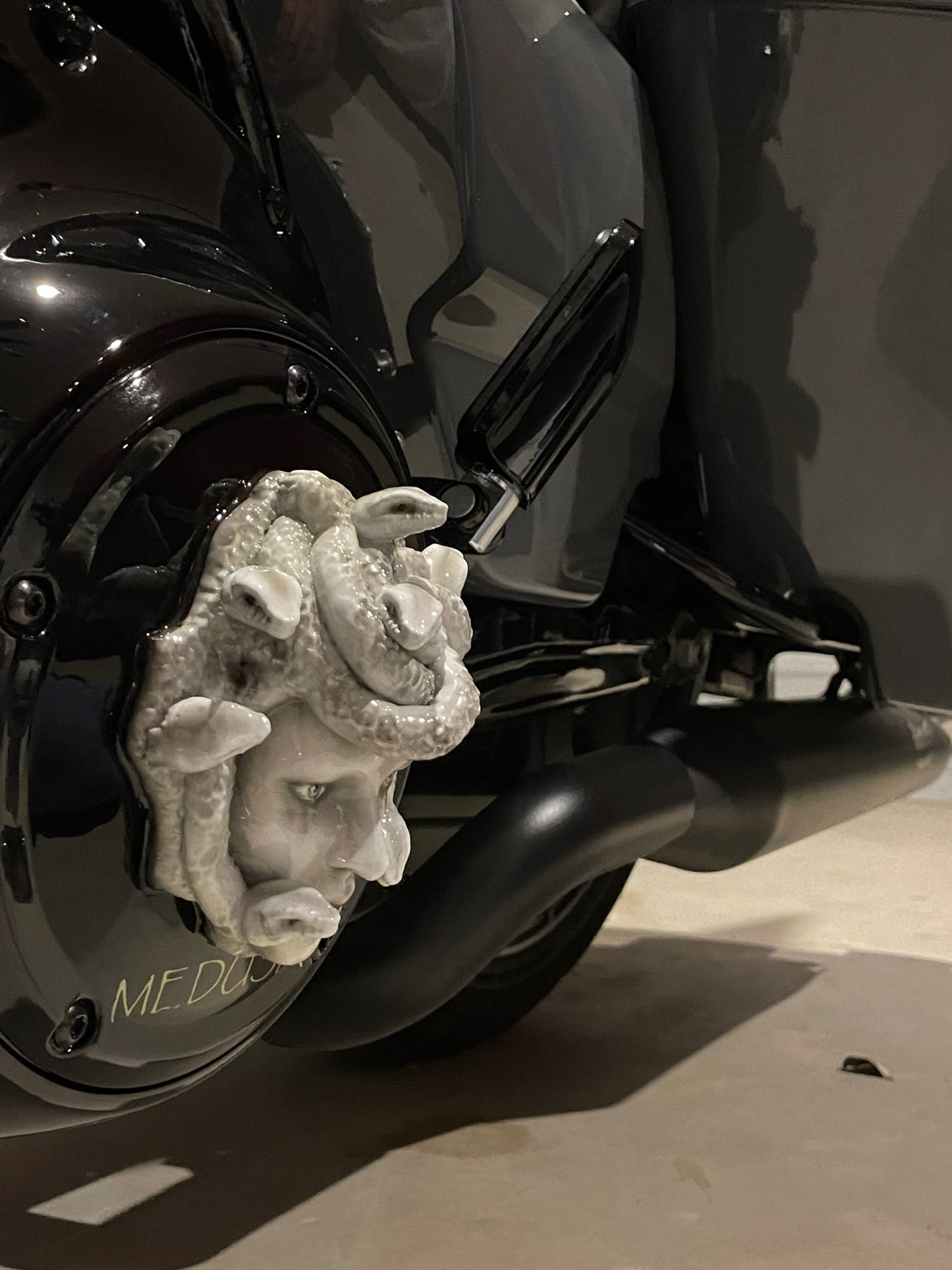 Harley Davidson Derby cover with Medusa