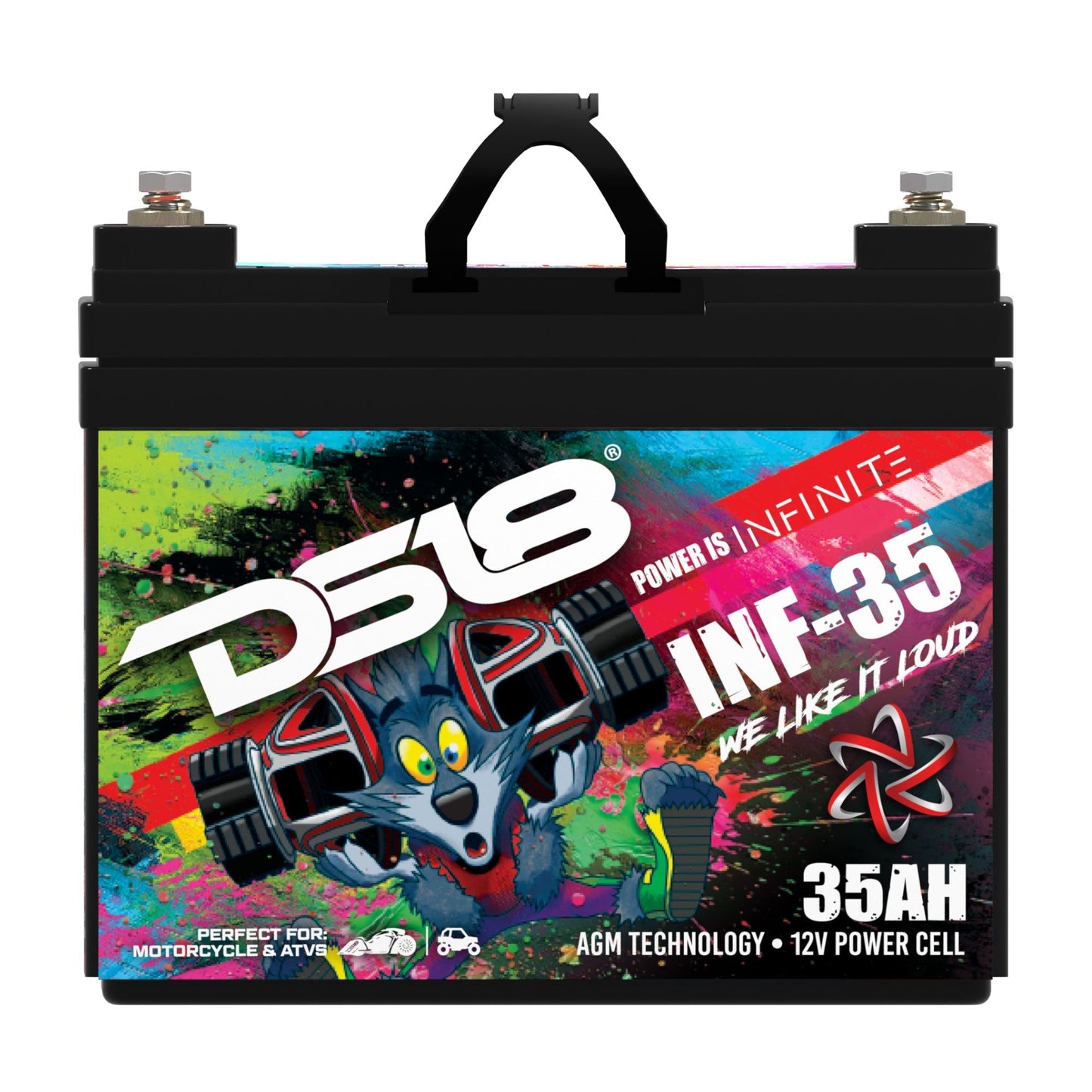INFINITE 35 AH AGM Power Cell 12 Volt Battery