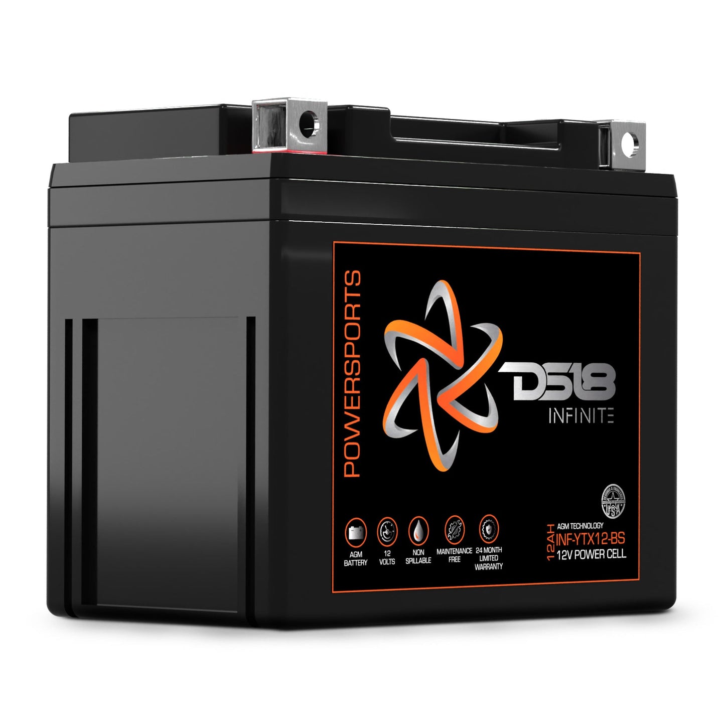 INFINITE 450 Watts 12 AH AGM Power Cell For Power Sports