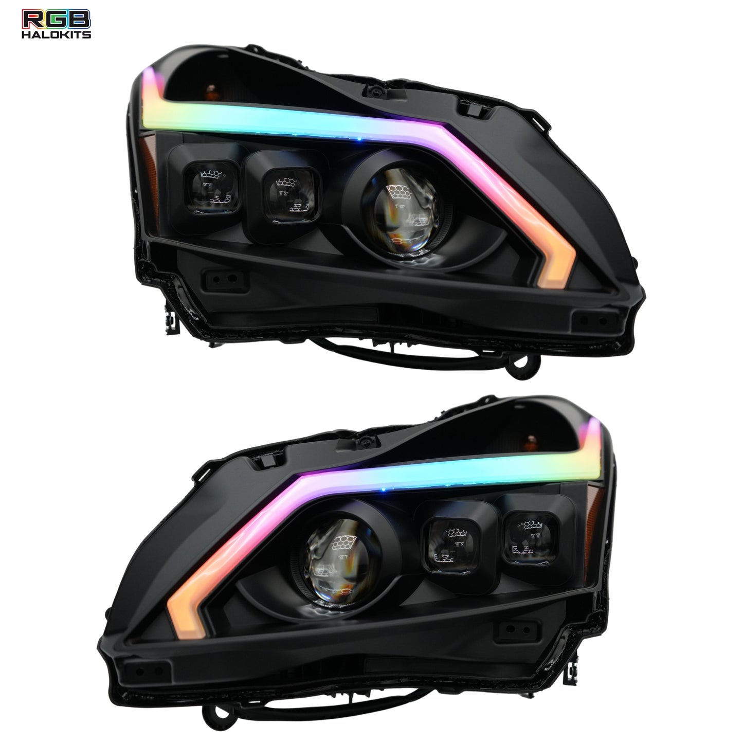 (2010-2013) Infiniti G37 Multicolor Flow DRL Boards (for Spyder Headlights only)