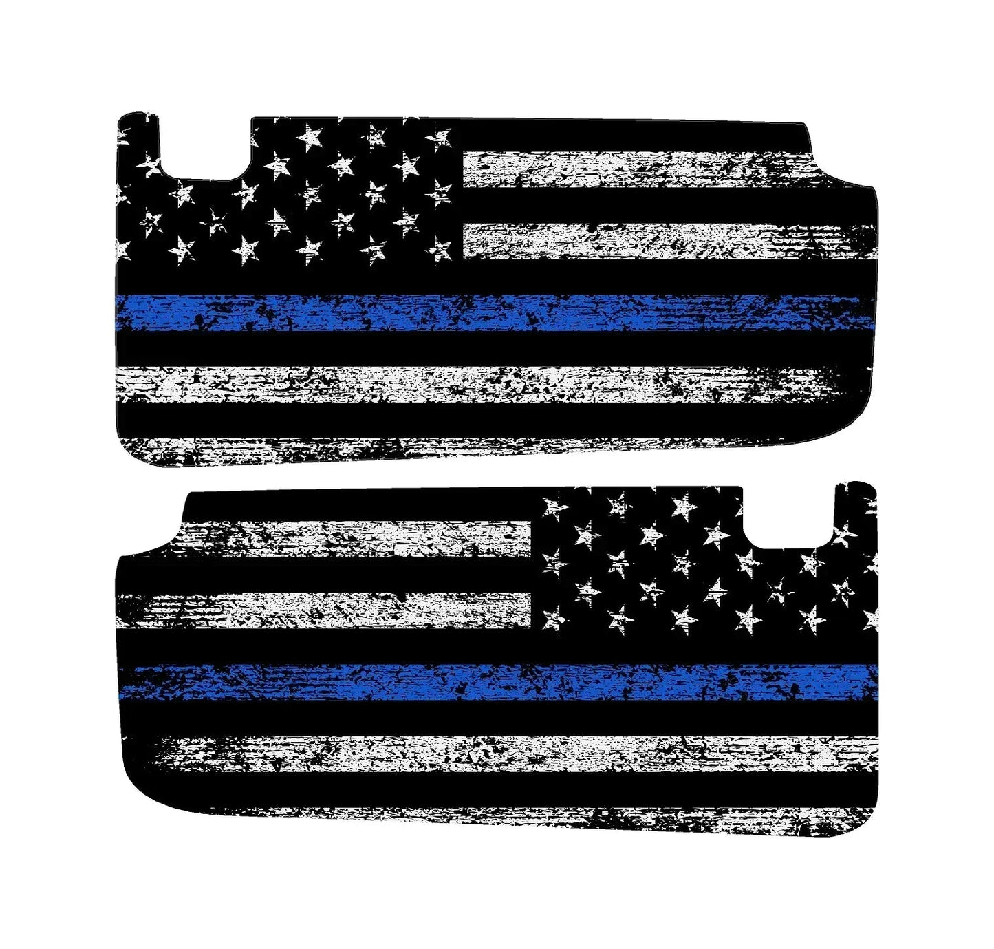 Freedom Series Sun Visor Overlays - 2018+ Wrangler JL / Gladiator JT