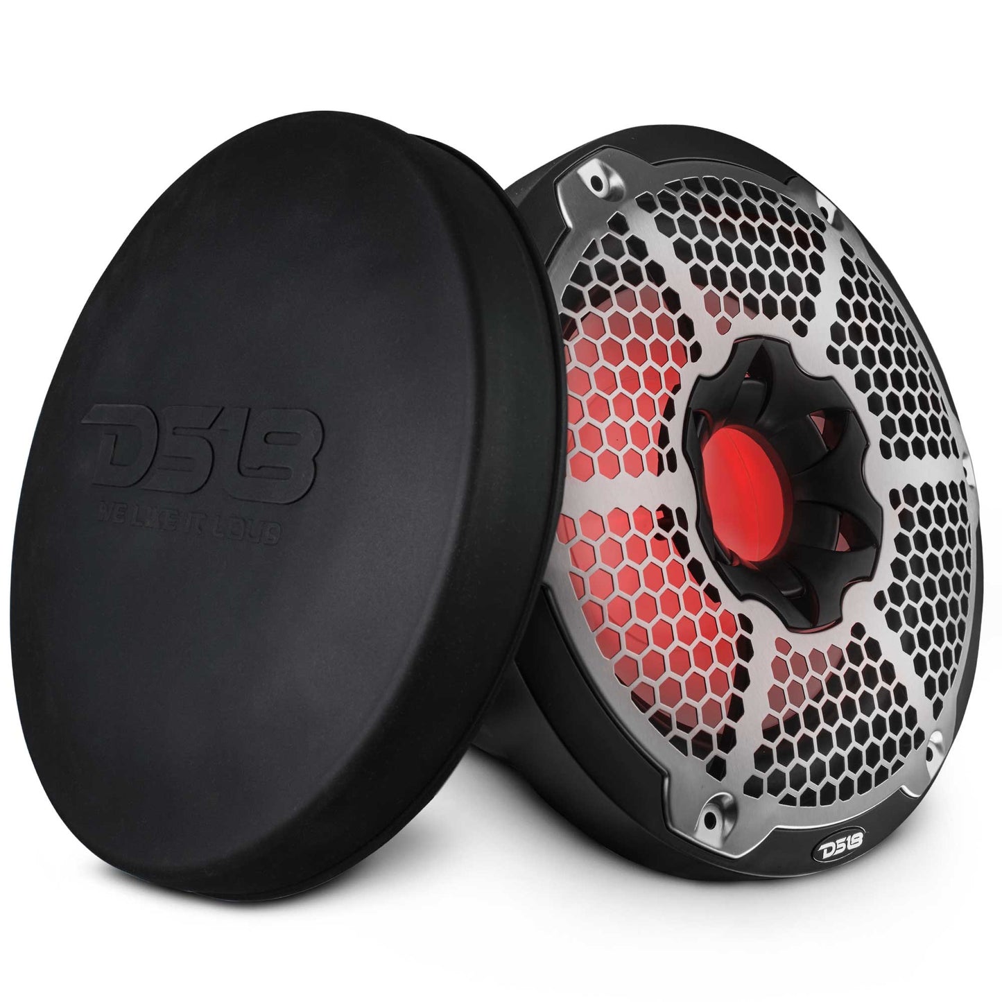 NXL 10" Marine Subwoofer with LED RGB Lights 300 Watts Rms SVC 4-Ohm