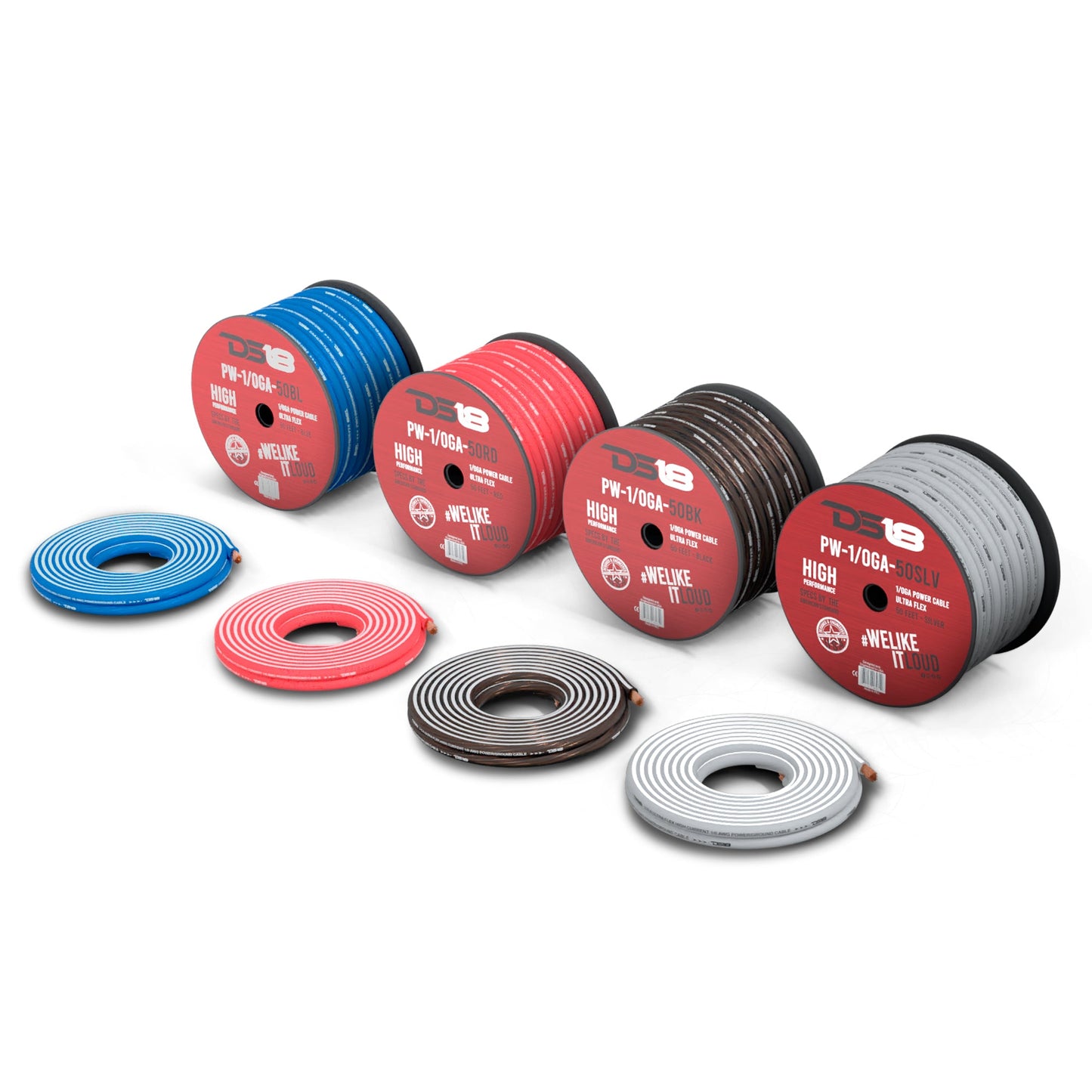 1/0-GA CCA Ground, Power Cable, 50 Feet