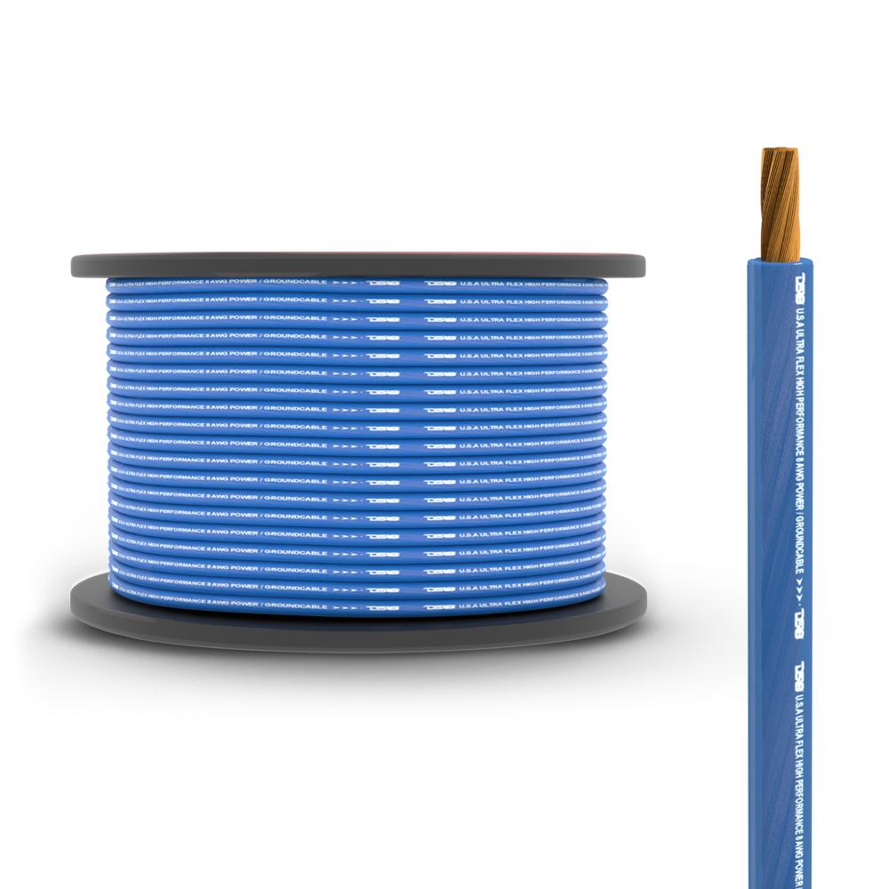 8-GA CCA Ground, Power Cable, 250 Feet