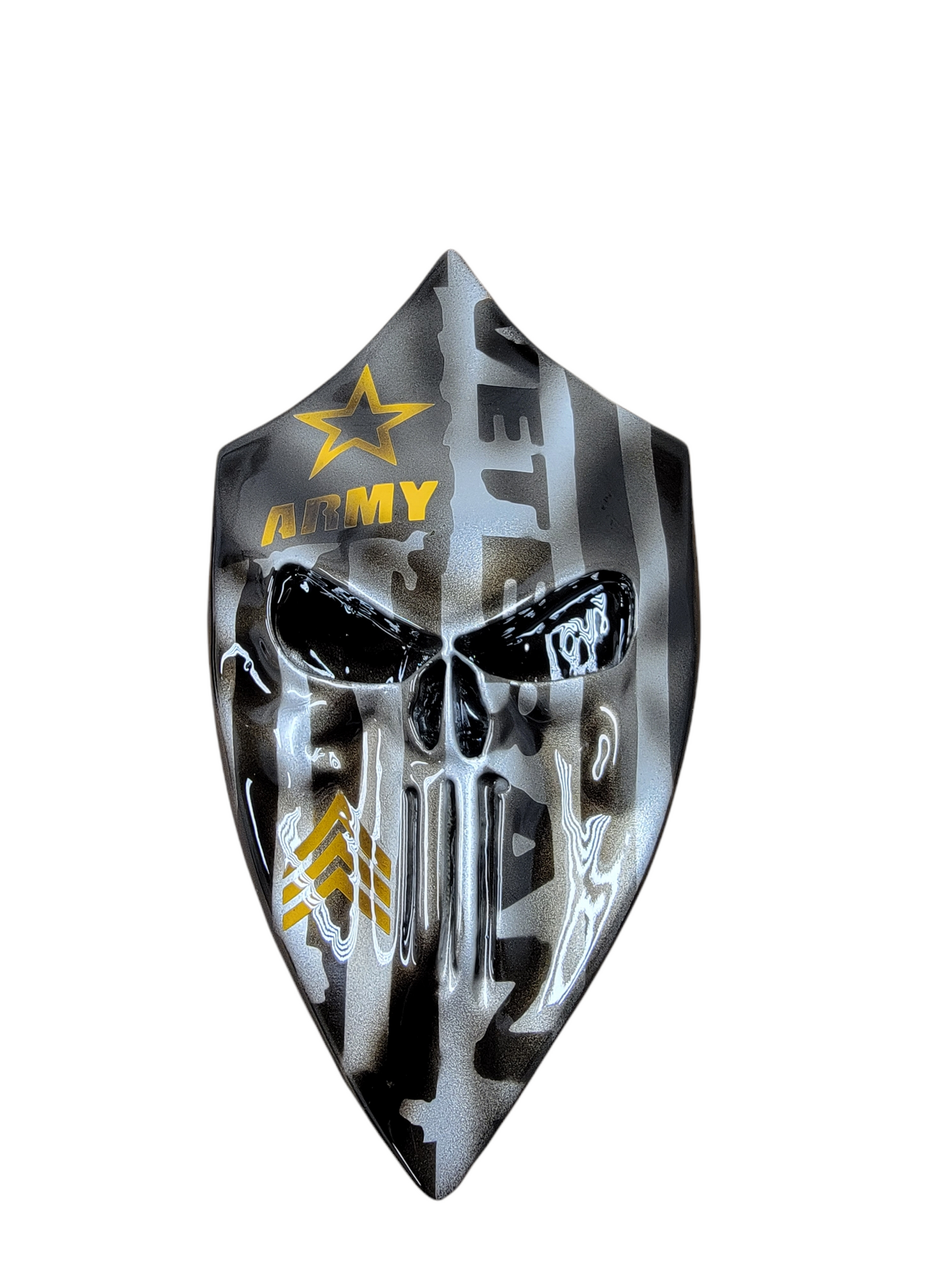 3D Punisher with Army Veteran with rank