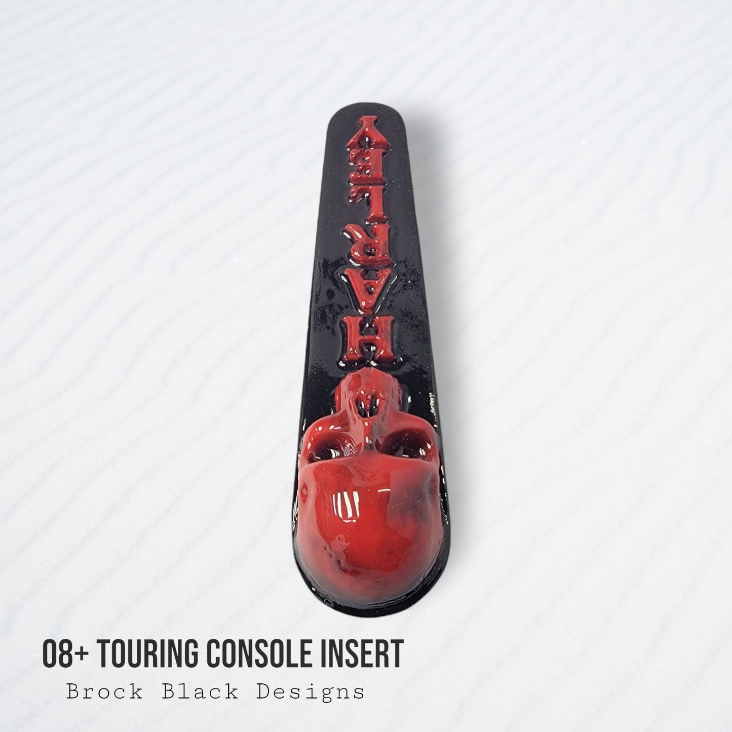 08+ touring console insert 3D ancient skull