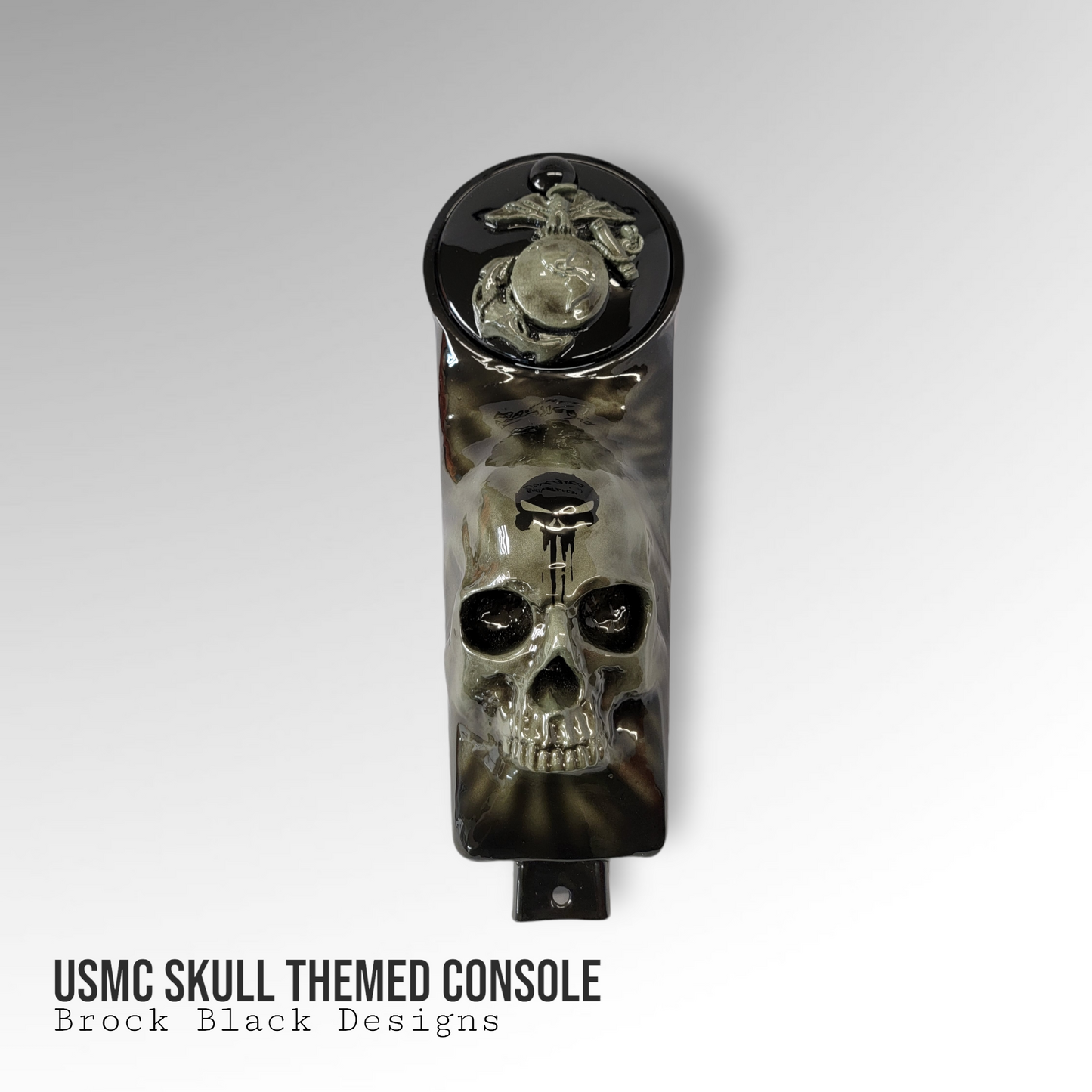3D USMC Ancient skull themed console