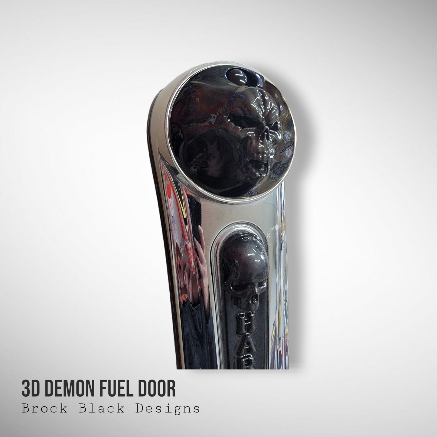3D demon fuel door