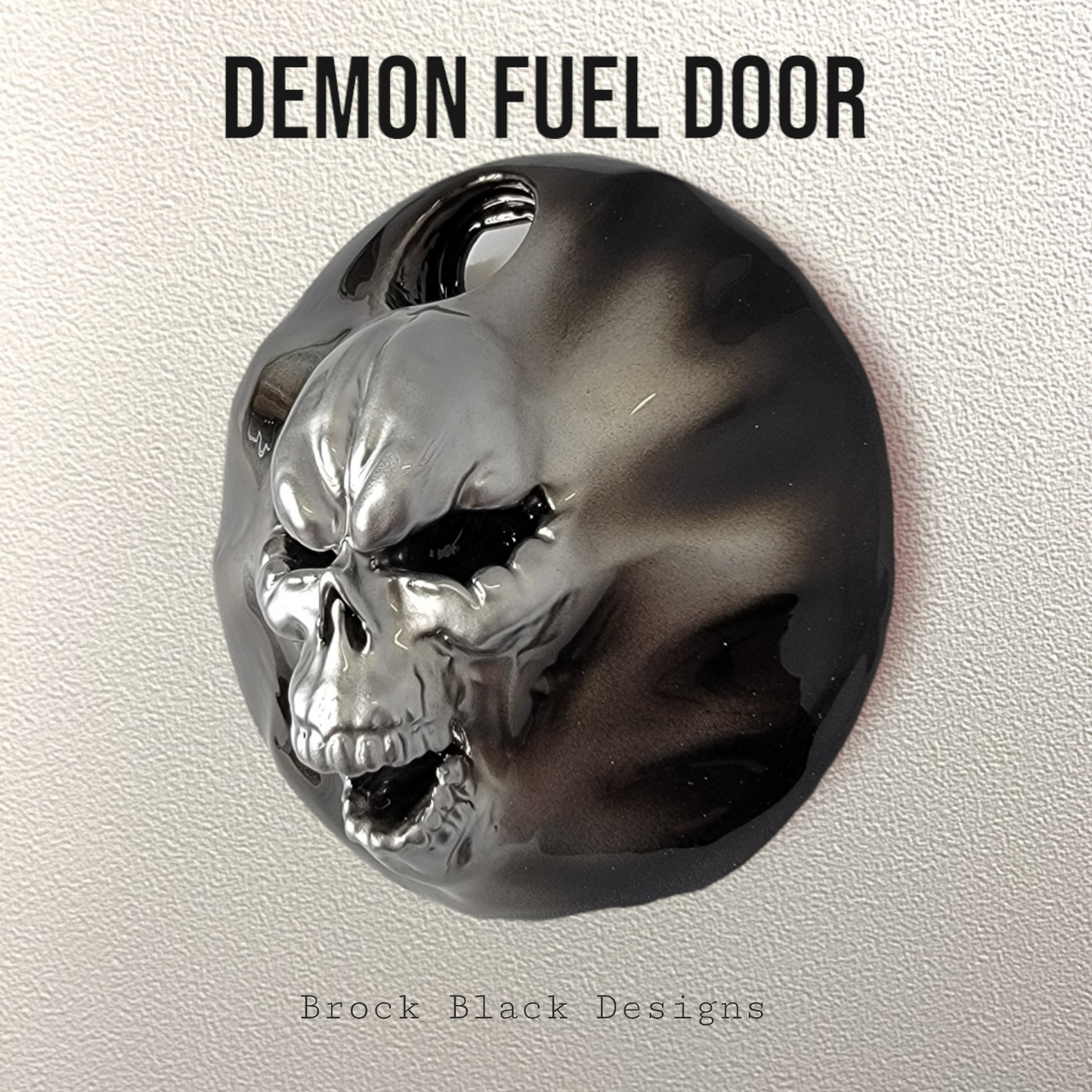 3D demon fuel door