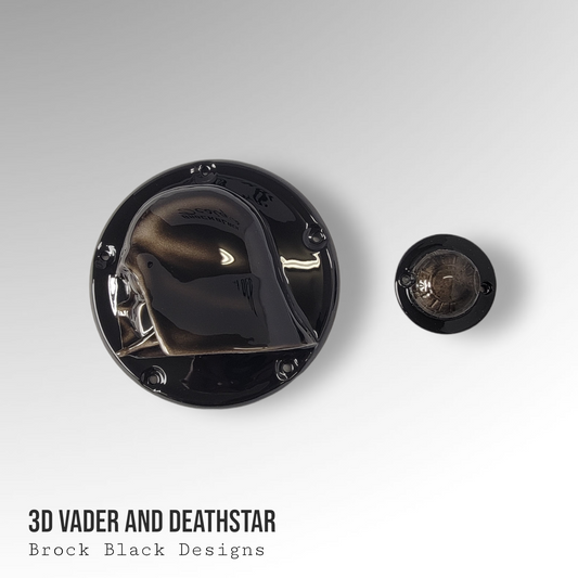 Darth Vader derby cover and deathstar points cover