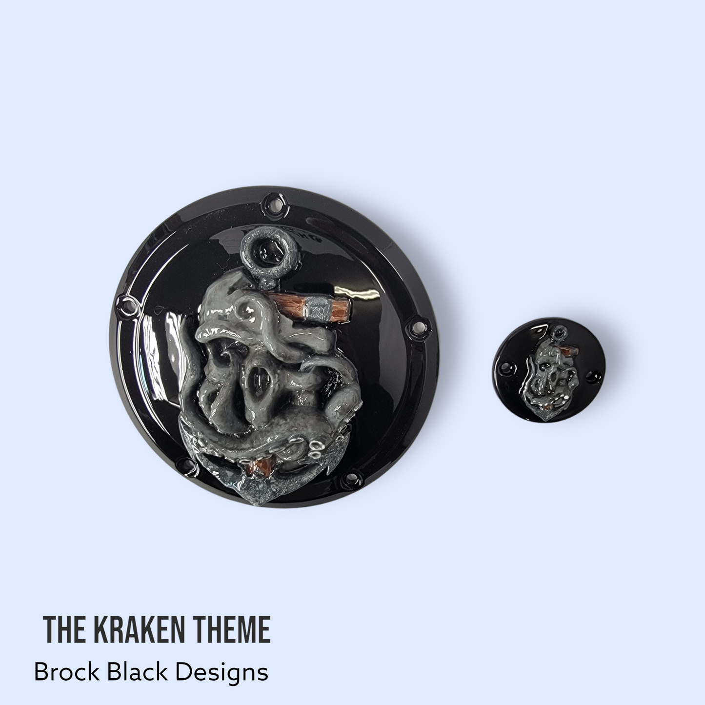 3D Kraken themed derby and points cover