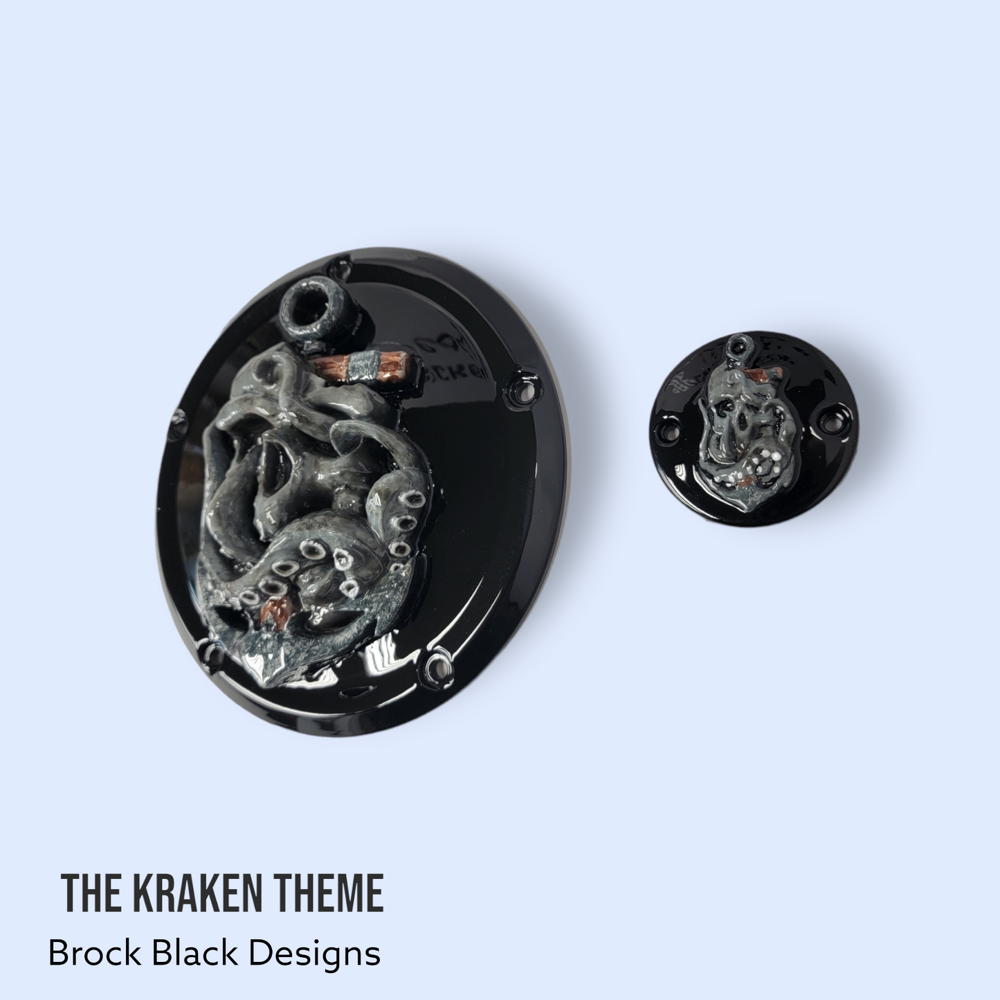 3D Kraken themed derby and points cover