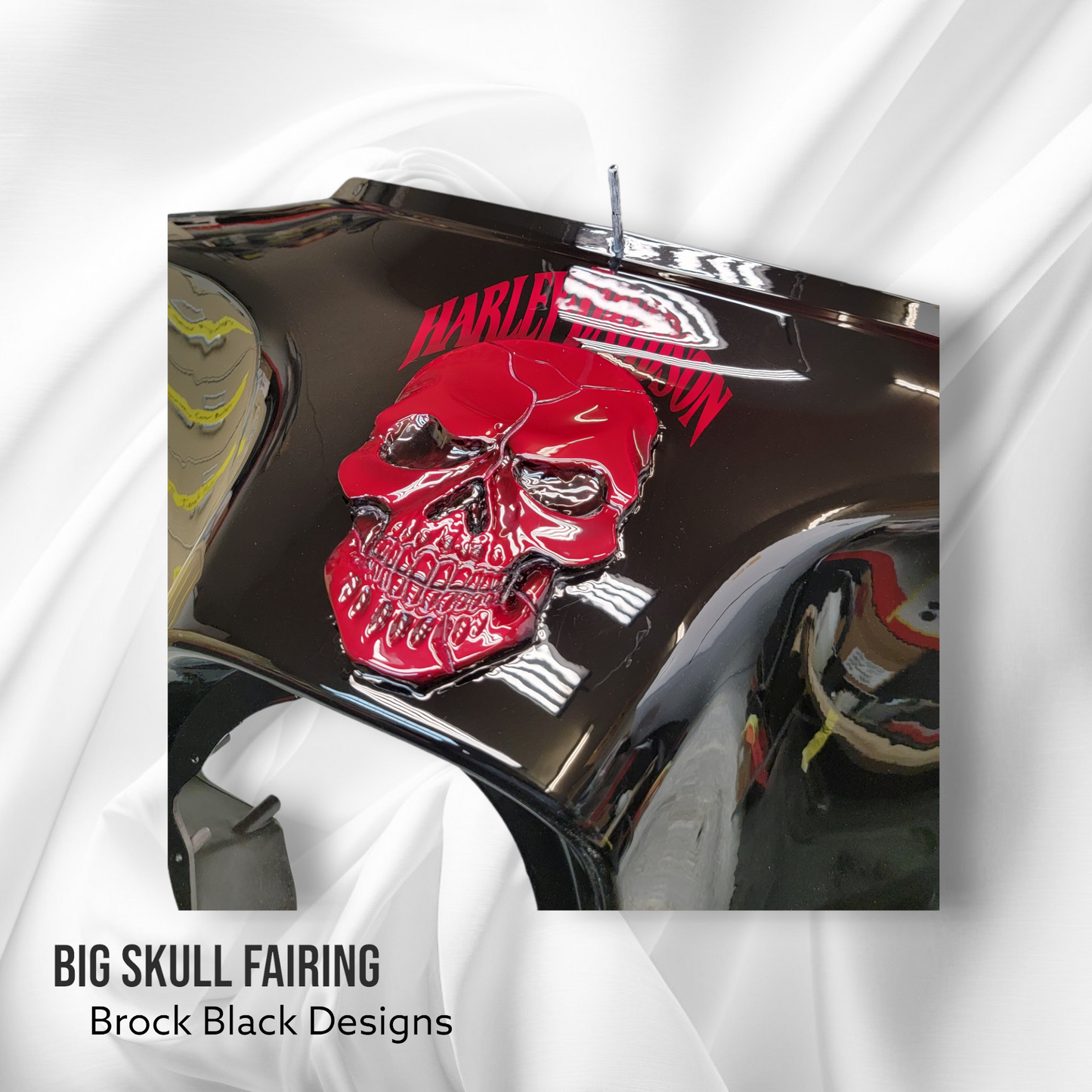 Skull fairing batwing