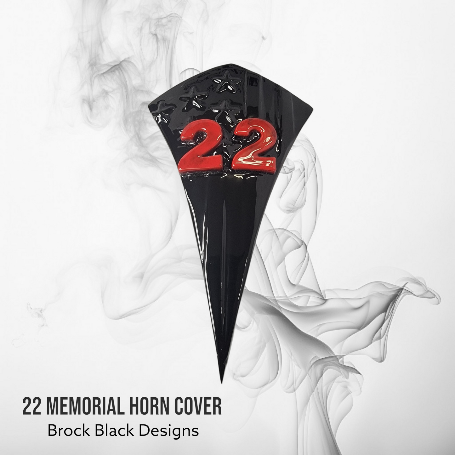 22 Memorial American flag Horn Cover