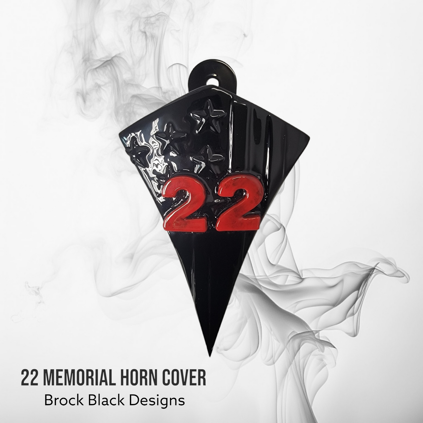 22 Memorial American flag Horn Cover