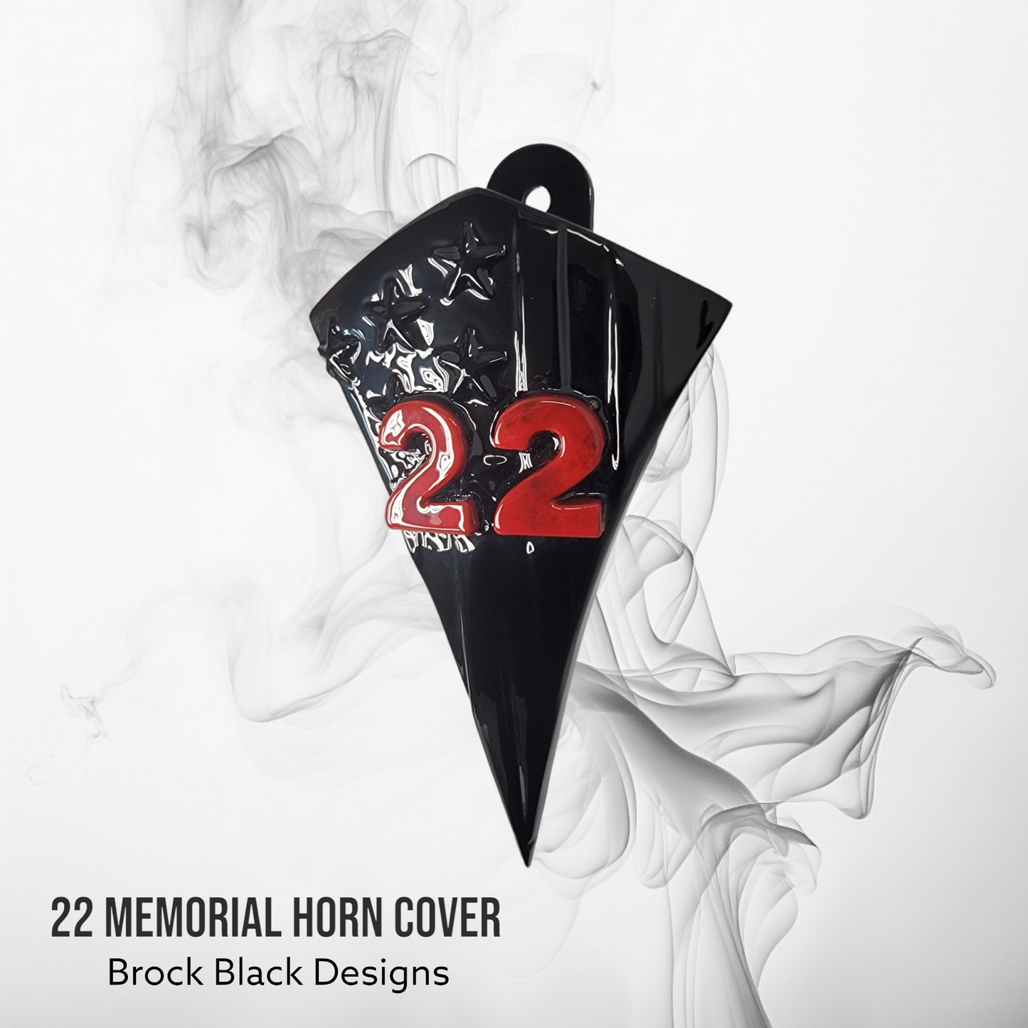22 Memorial American flag Horn Cover