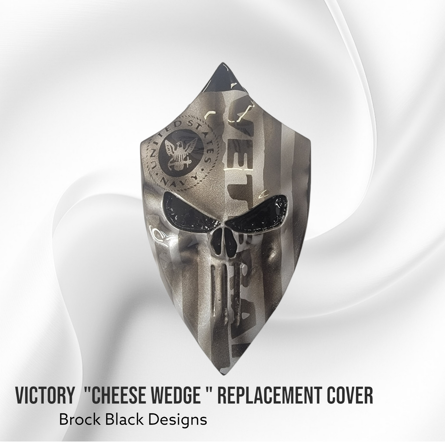 3D Punisher Veteran flag Victory "cheese wedge" replacement cover