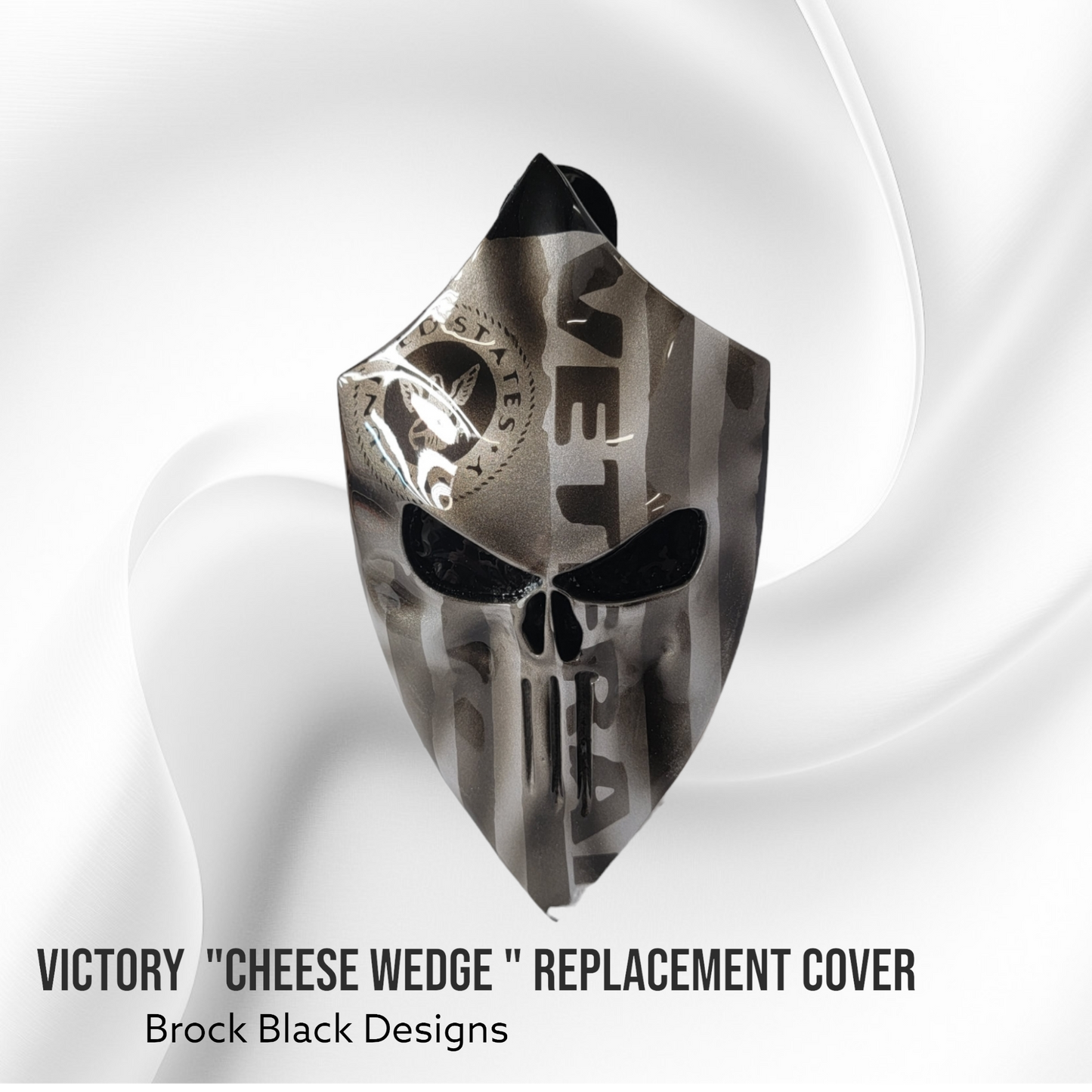 3D Punisher Veteran flag Victory "cheese wedge" replacement cover