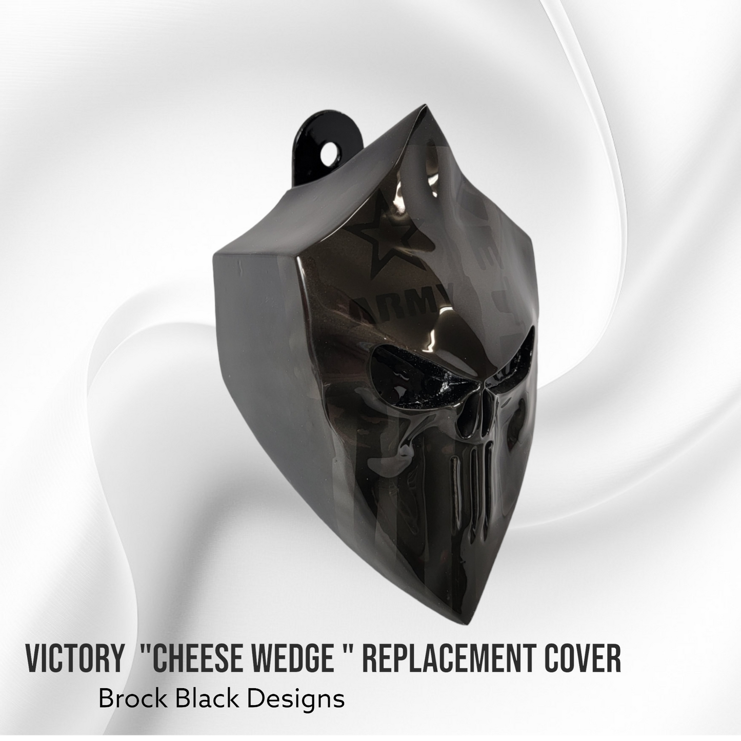 3D Punisher Veteran flag Victory "cheese wedge" replacement cover