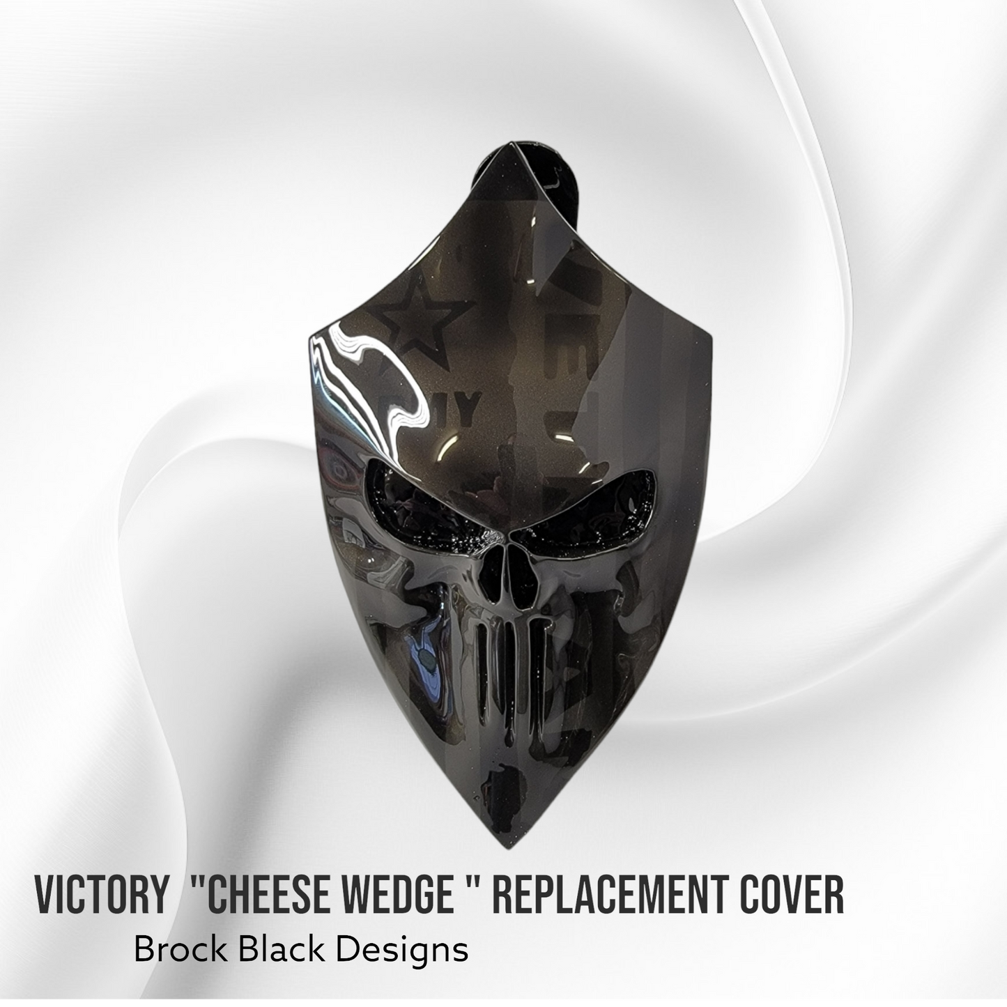 3D Punisher Veteran flag Victory "cheese wedge" replacement cover