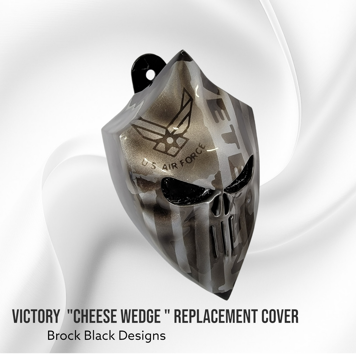 3D Punisher Veteran flag Victory "cheese wedge" replacement cover