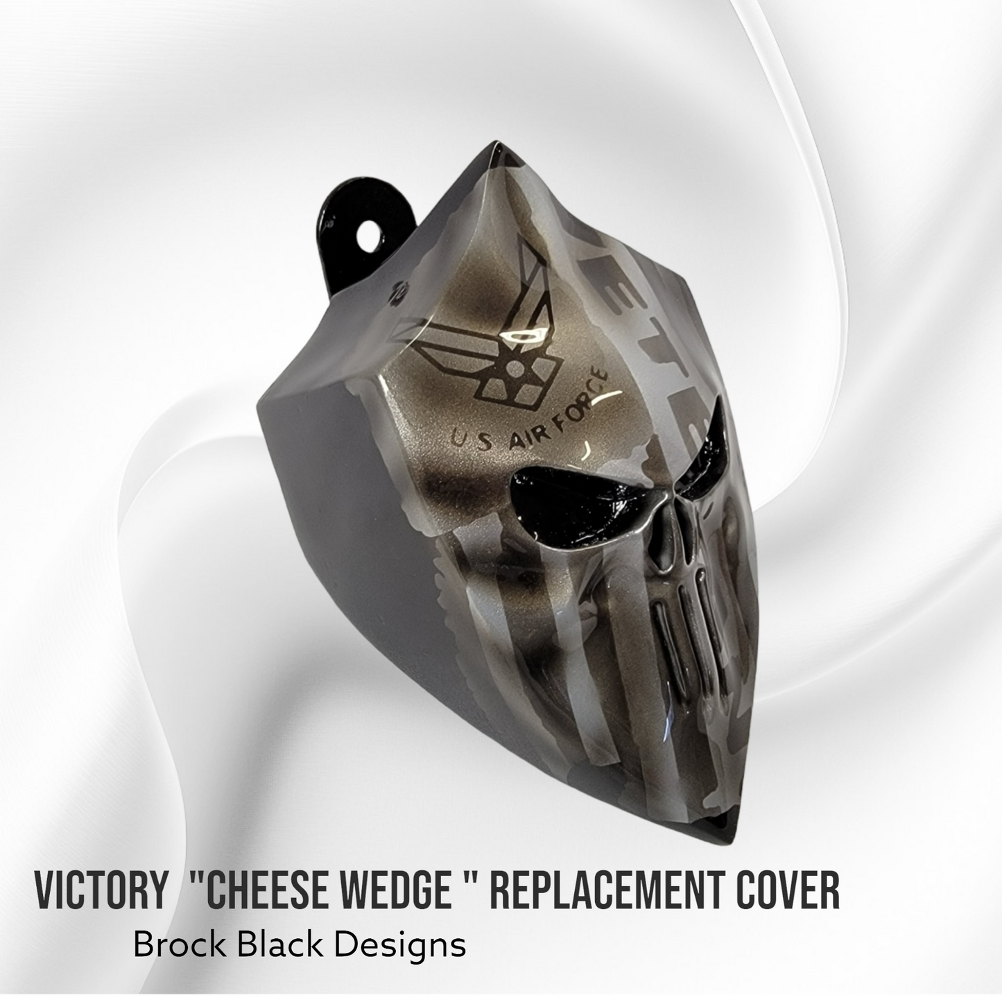3D Punisher Veteran flag Victory "cheese wedge" replacement cover