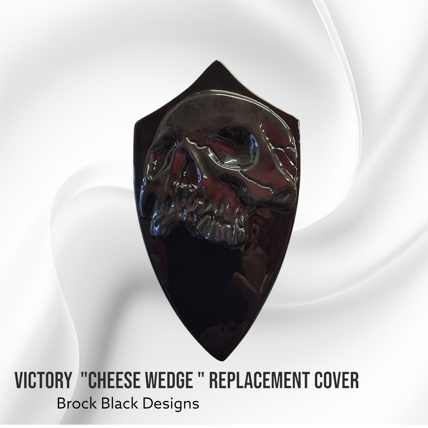3D Twisted skull Victory "cheese wedge" replacement cover