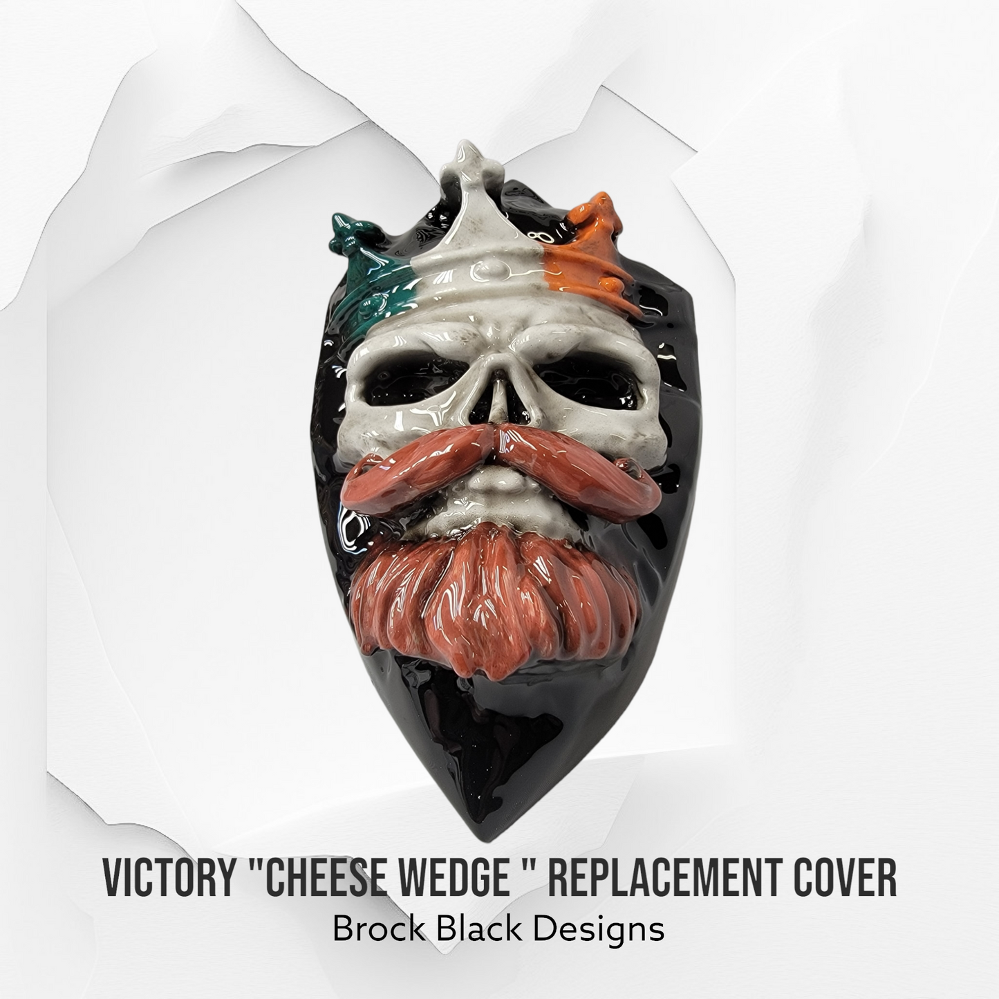 Skull king themed Victory "cheese wedge" replacement cover
