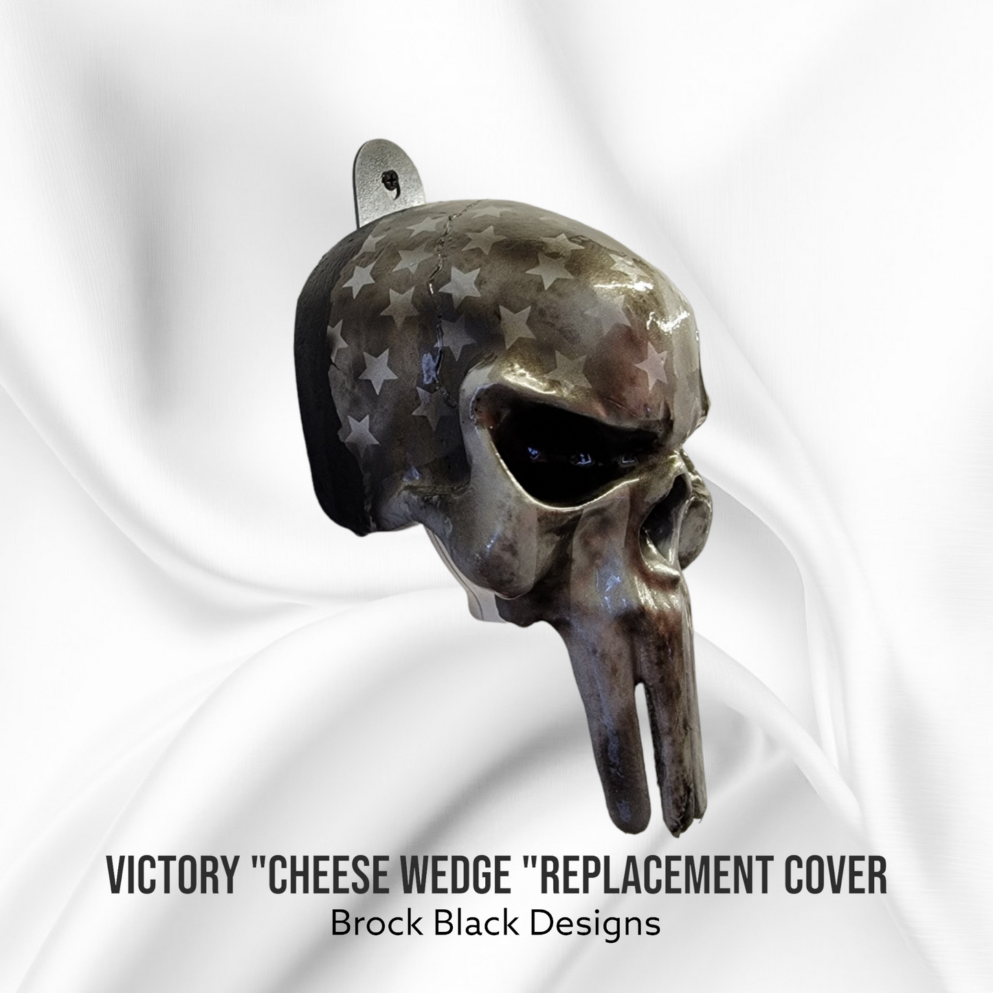 Punisher skull flag Victory "cheese wedge" replacement cover