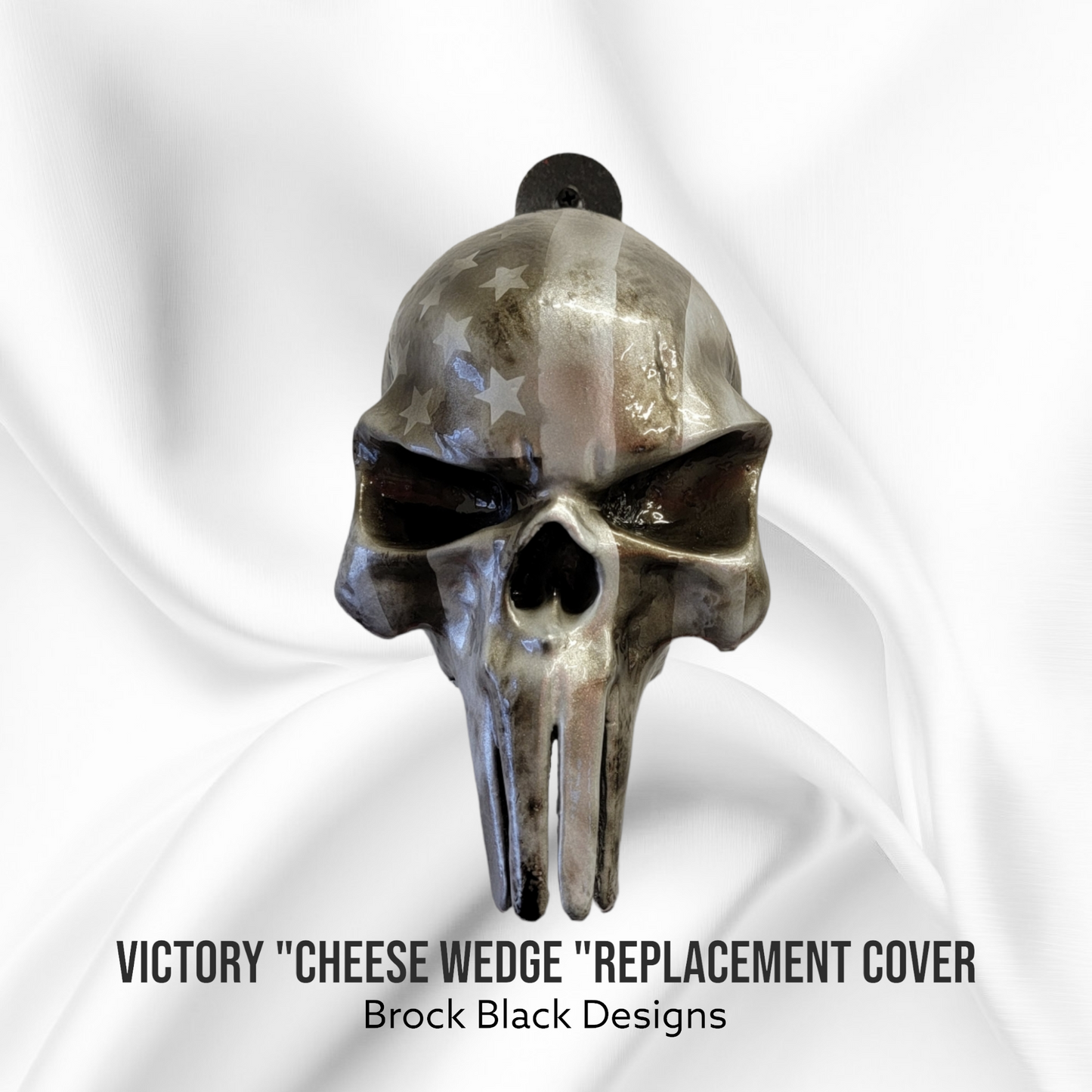 Punisher skull flag Victory "cheese wedge" replacement cover