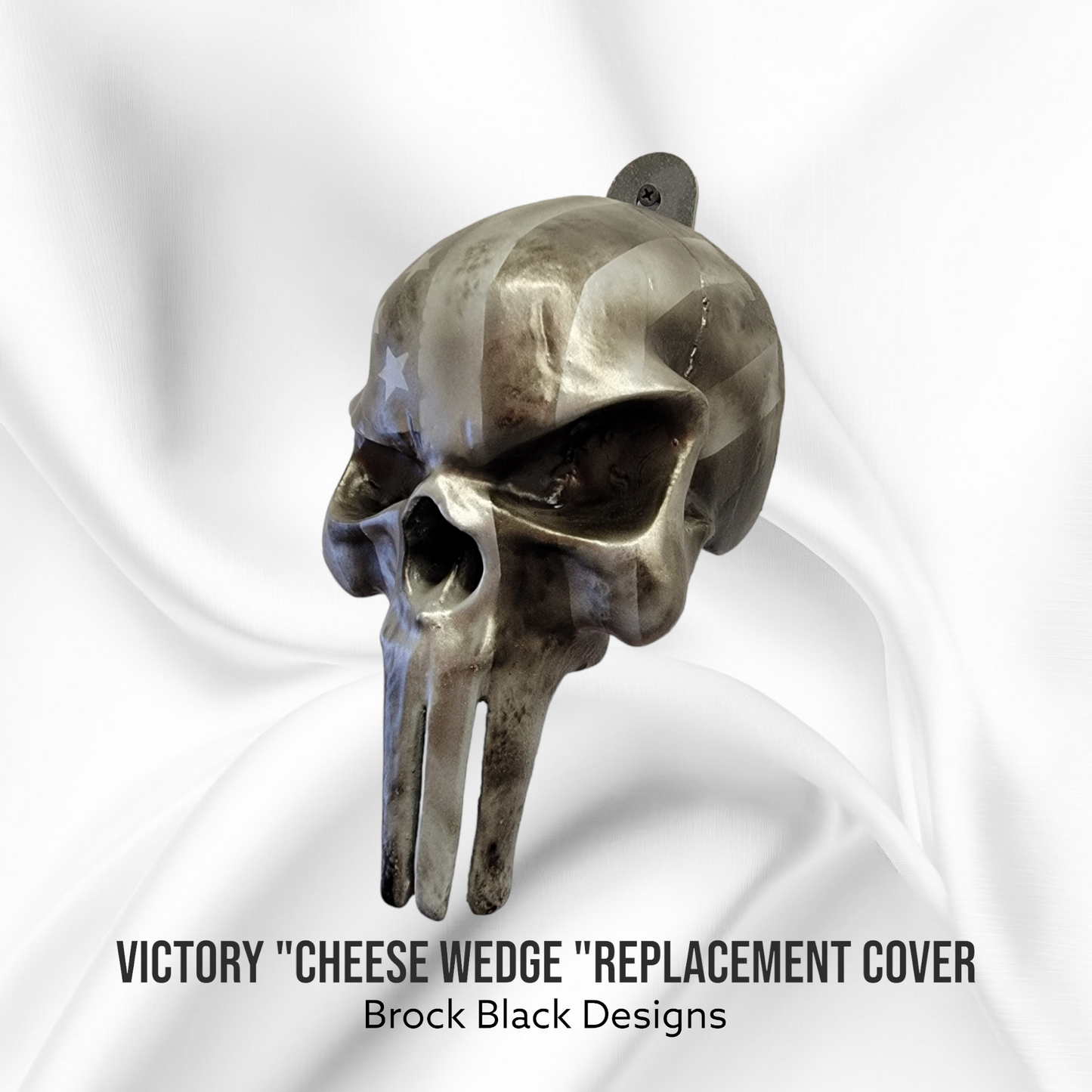 Punisher skull flag Victory "cheese wedge" replacement cover