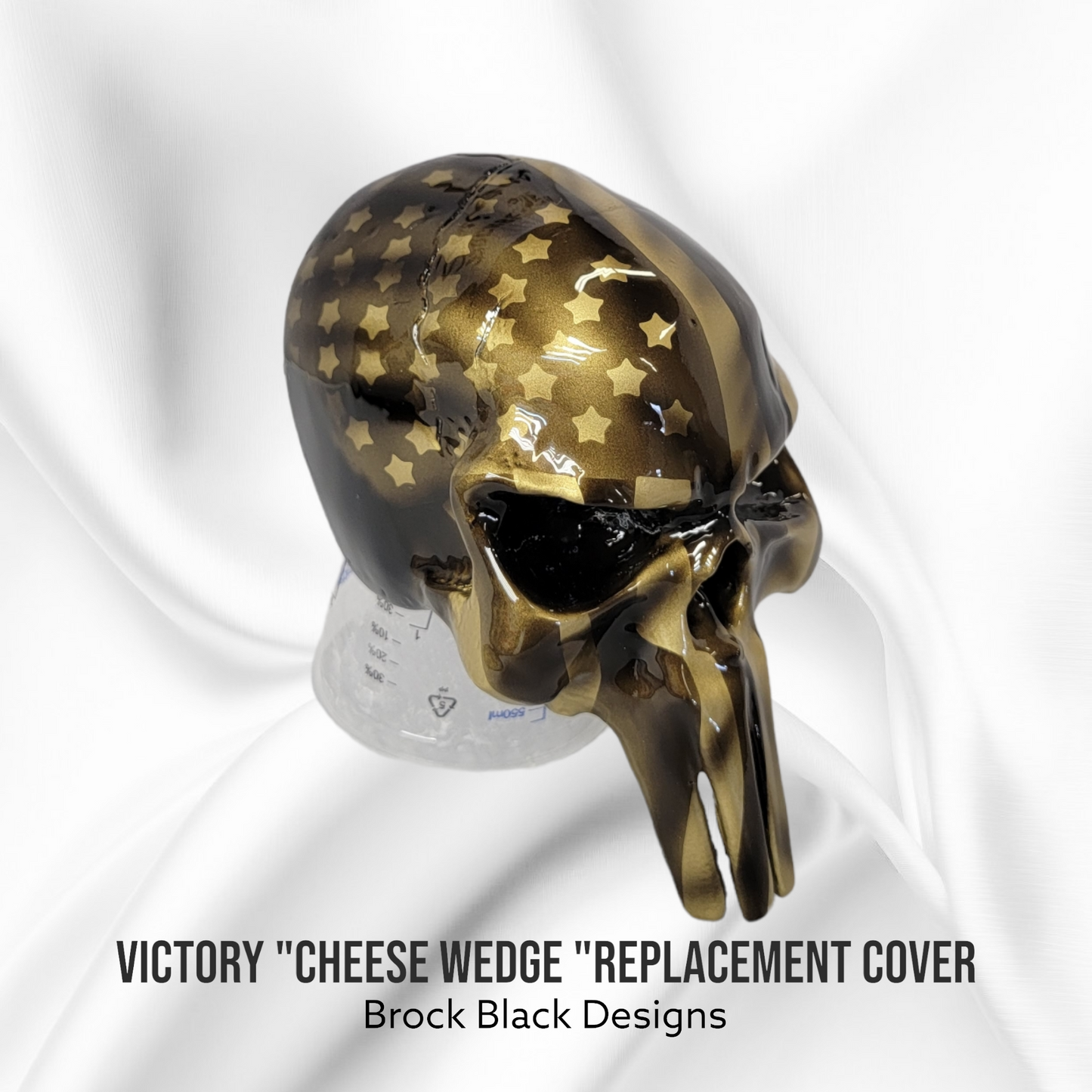 Punisher skull flag Victory "cheese wedge" replacement cover