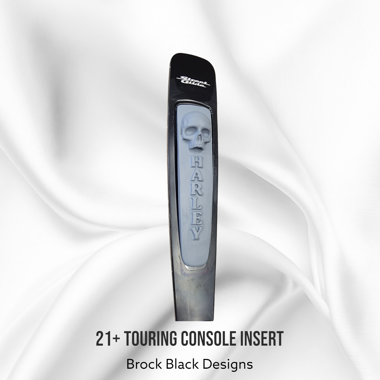 21+ touring console insert 3D ancient skull