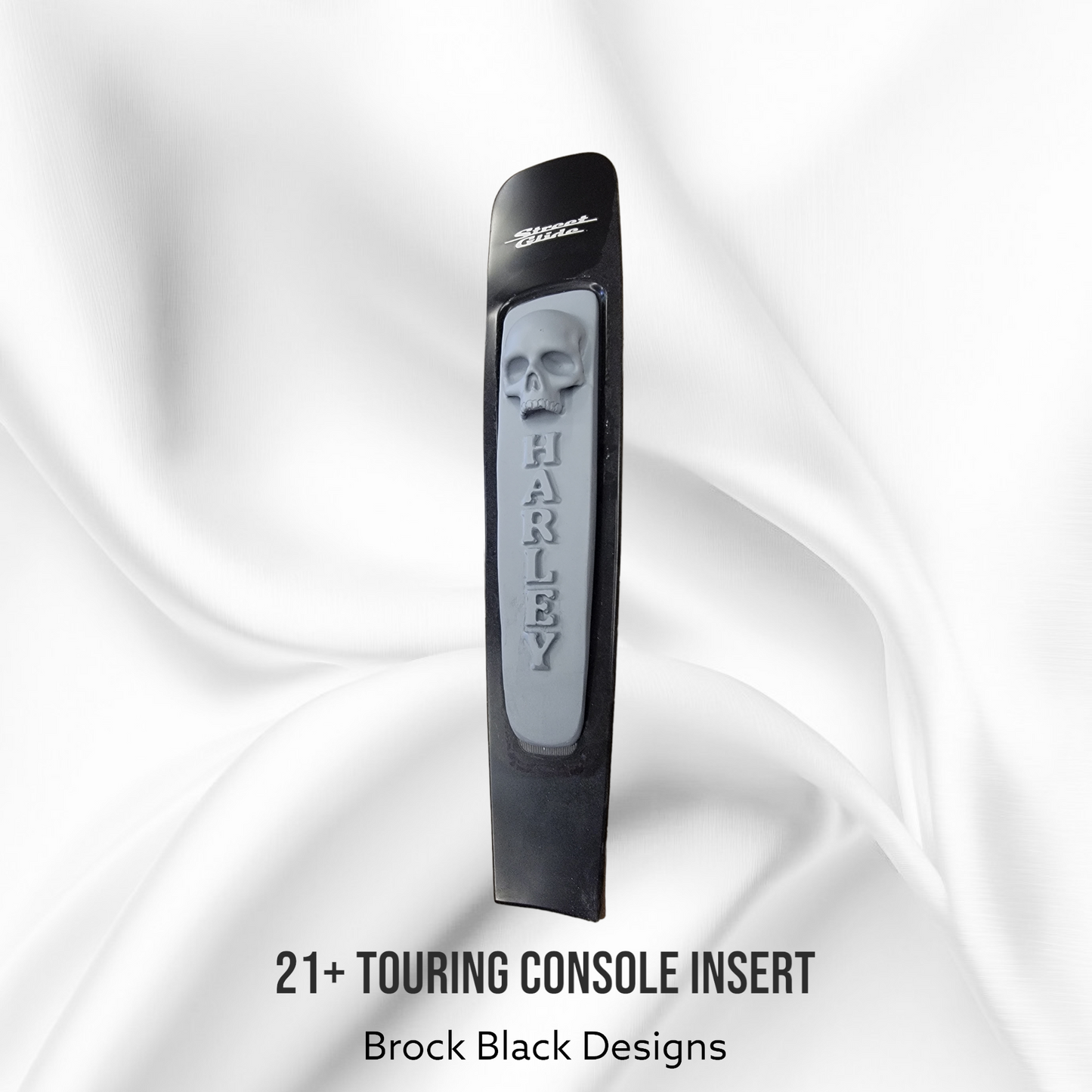 21+ touring console insert 3D ancient skull