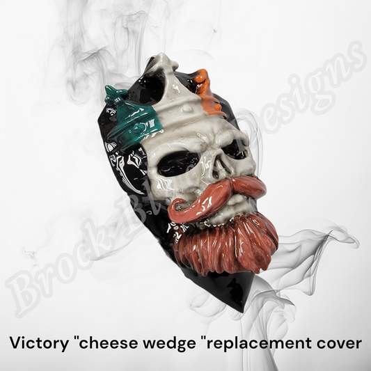 Skull king themed Victory "cheese wedge" replacement cover