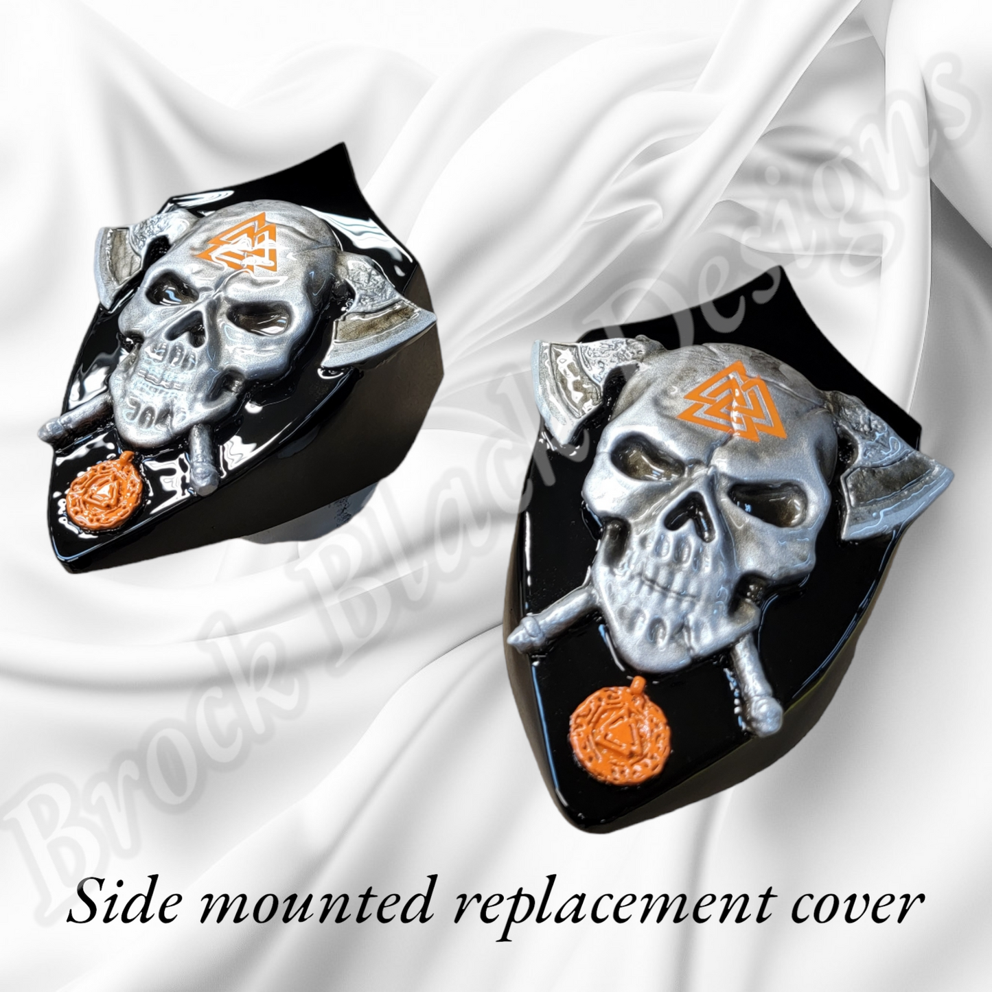 Viking skull  Victory "cheese wedge" replacement cover
