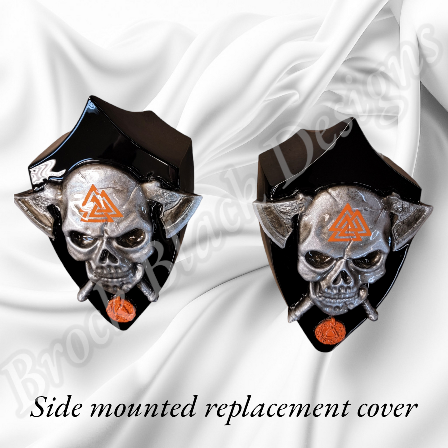 Viking skull  Victory "cheese wedge" replacement cover