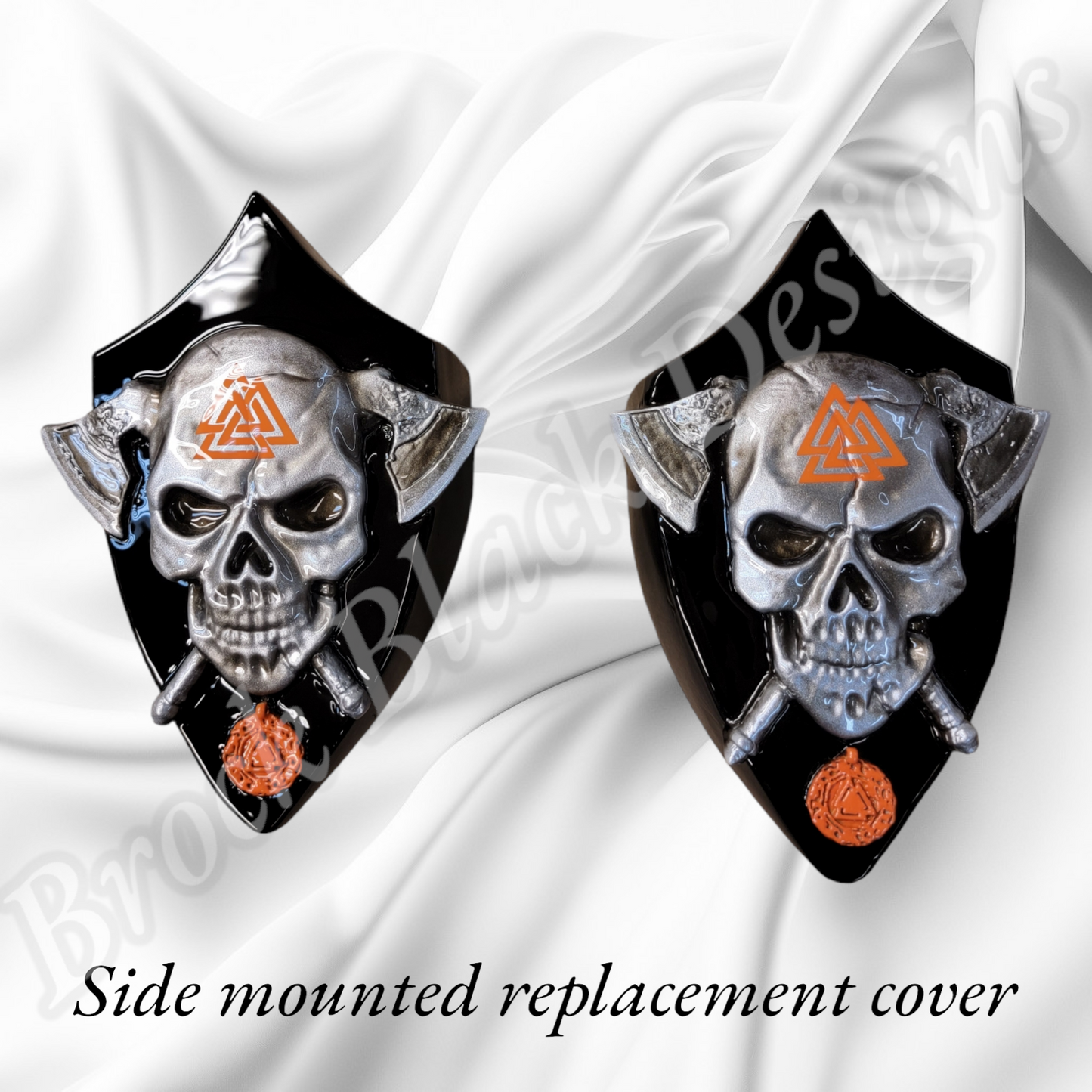 Viking skull  Victory "cheese wedge" replacement cover