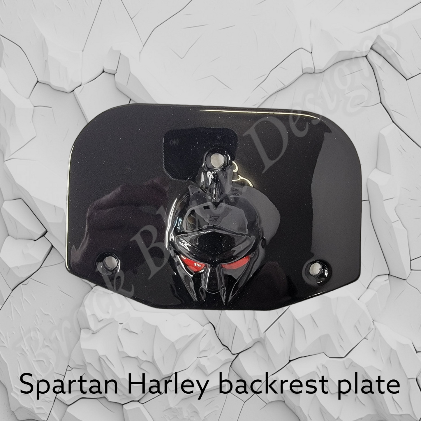 Backrest plate Spartan stretching through