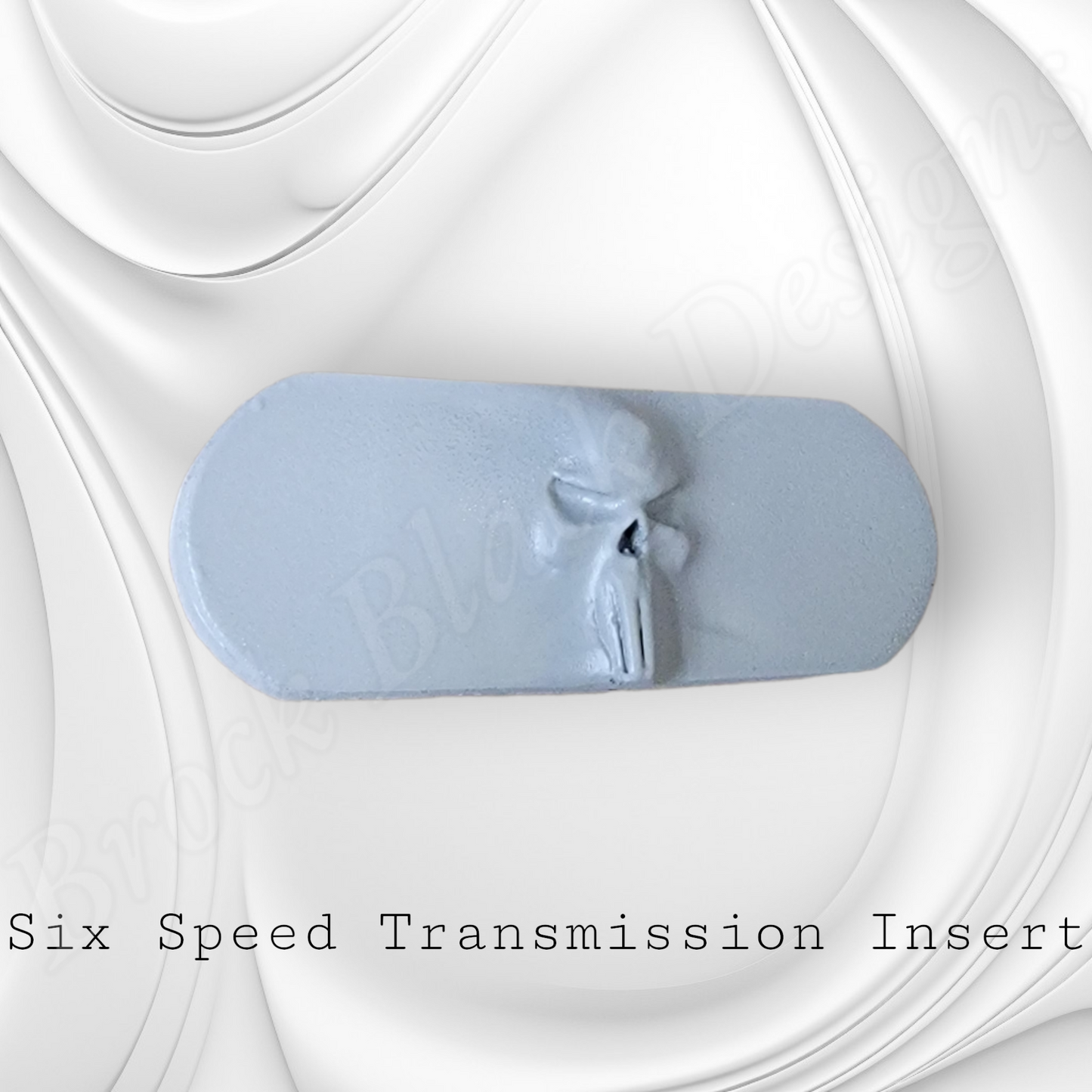 Transmission insert 3D Punisher skull