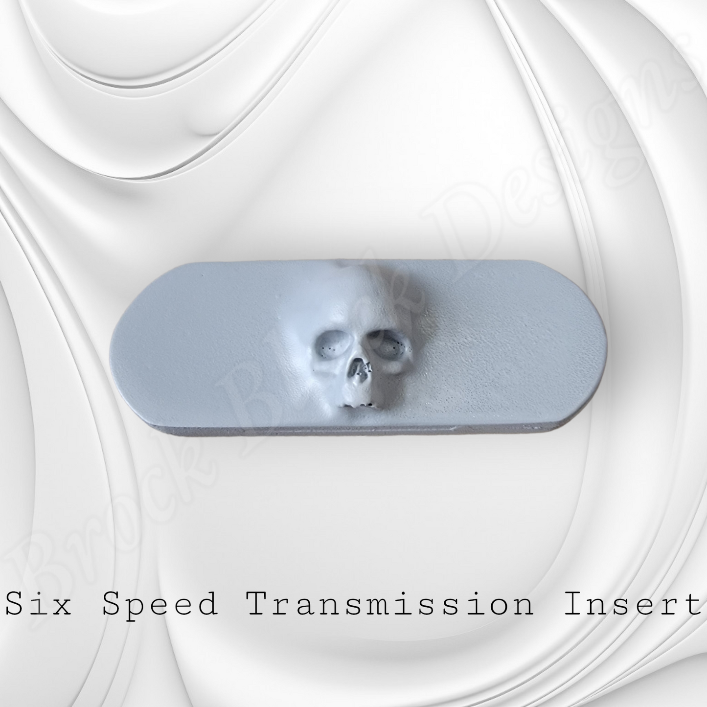 Transmission insert 3D ancient skull