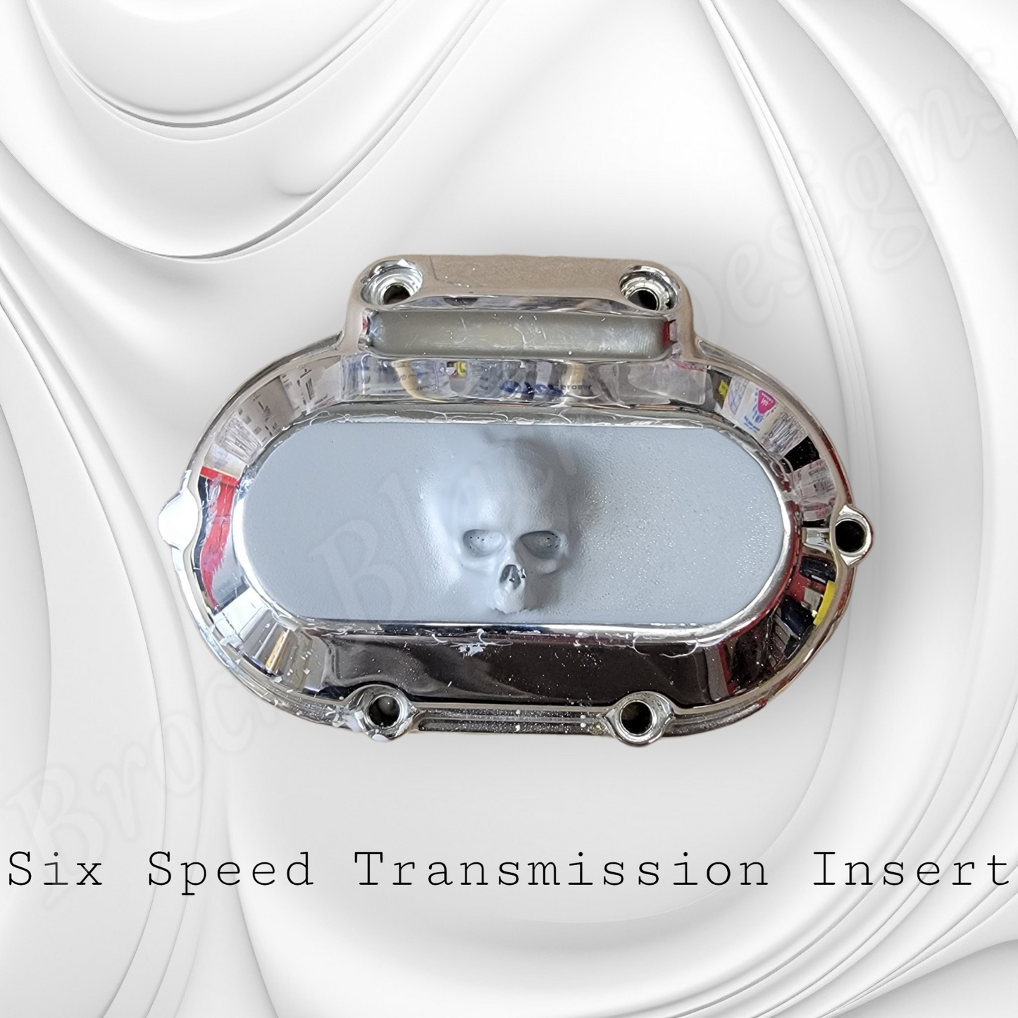 Transmission insert 3D ancient skull
