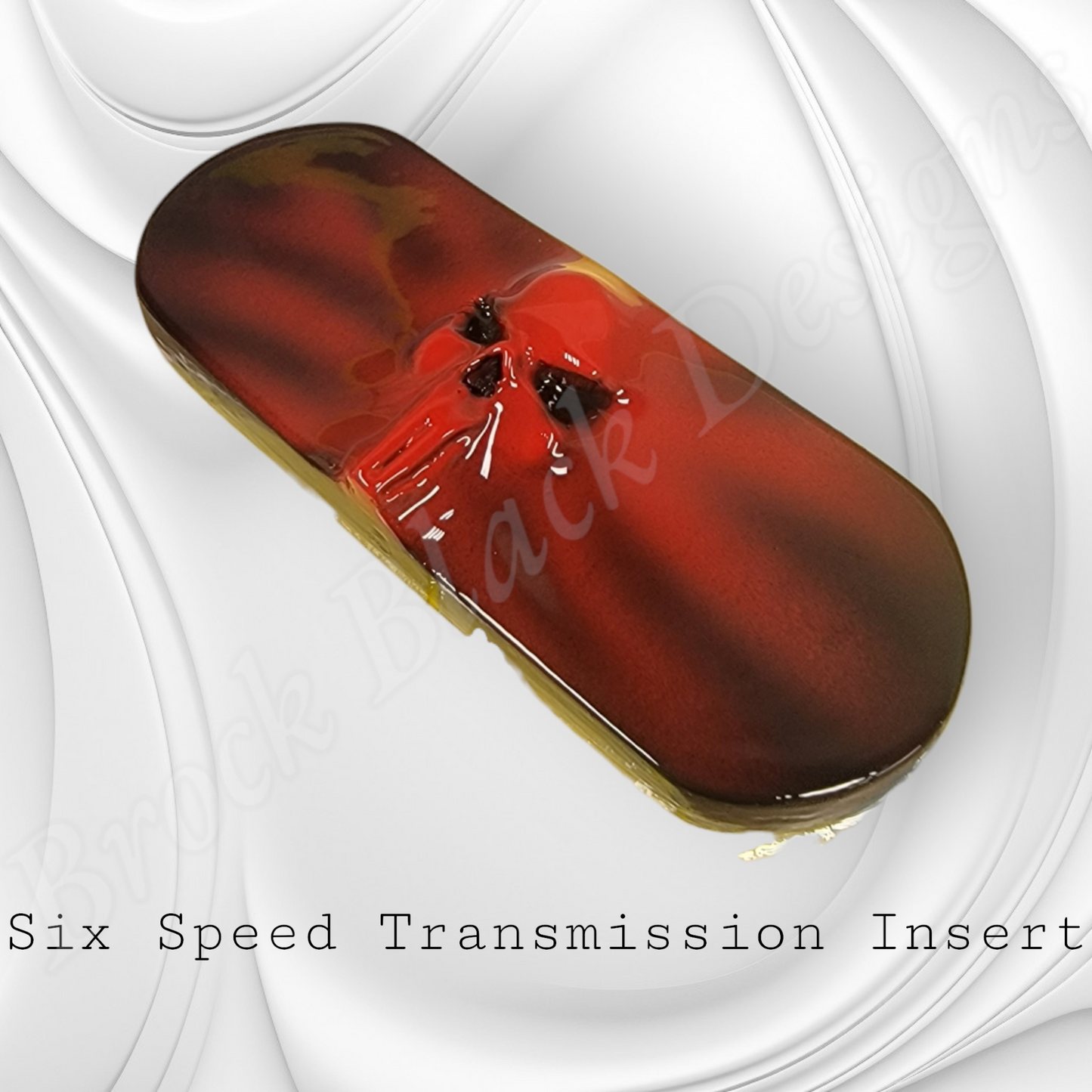 Transmission insert 3D Punisher skull