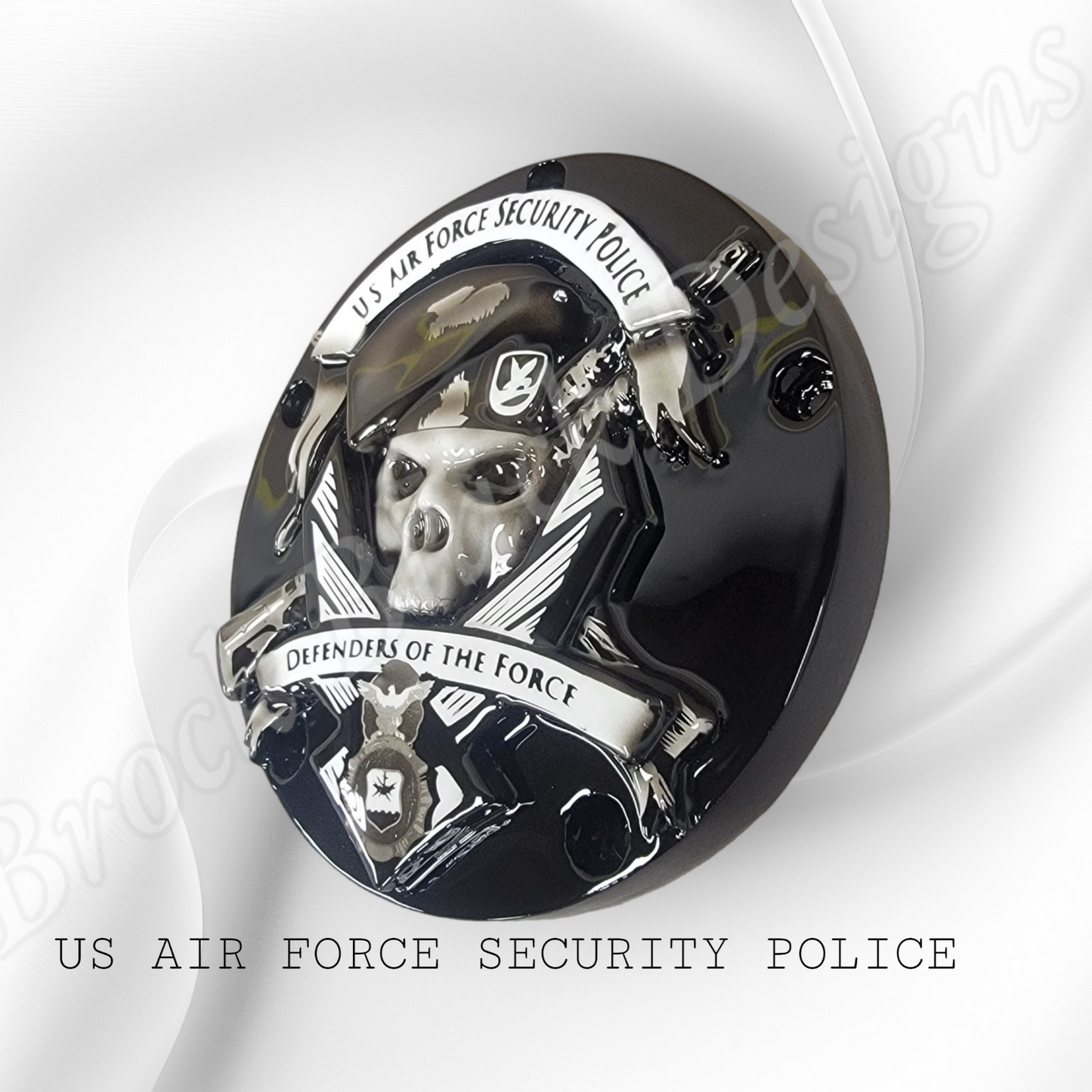 US Air Force Security Police Harley Derby cover