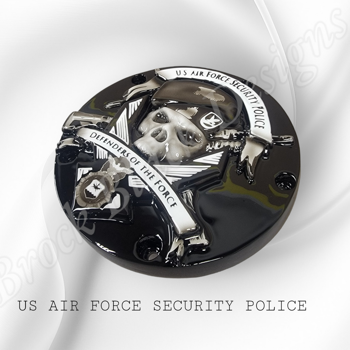 US Air Force Security Police Harley Derby cover